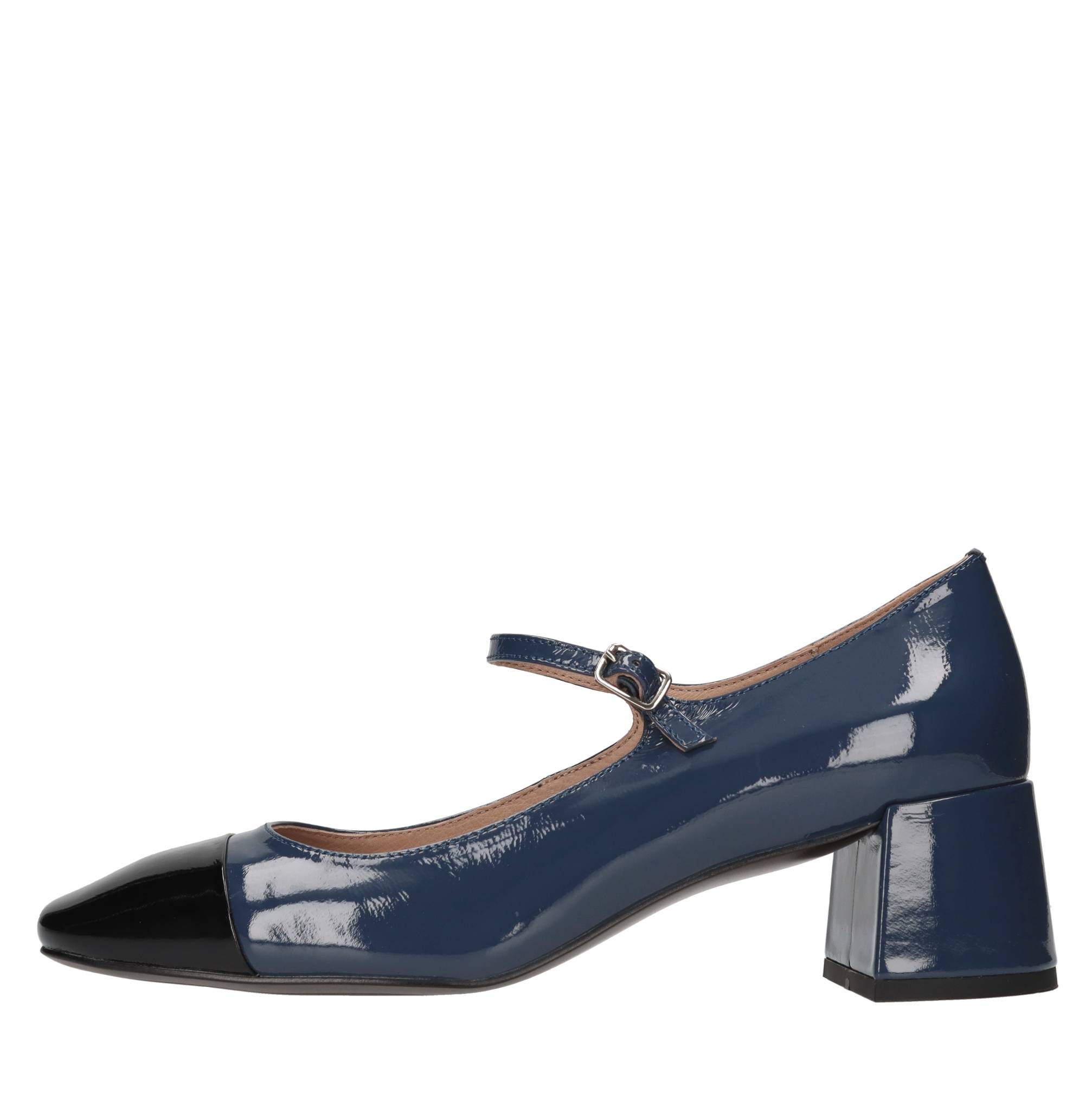 Bibi Lou Chaussures avec talon bleu