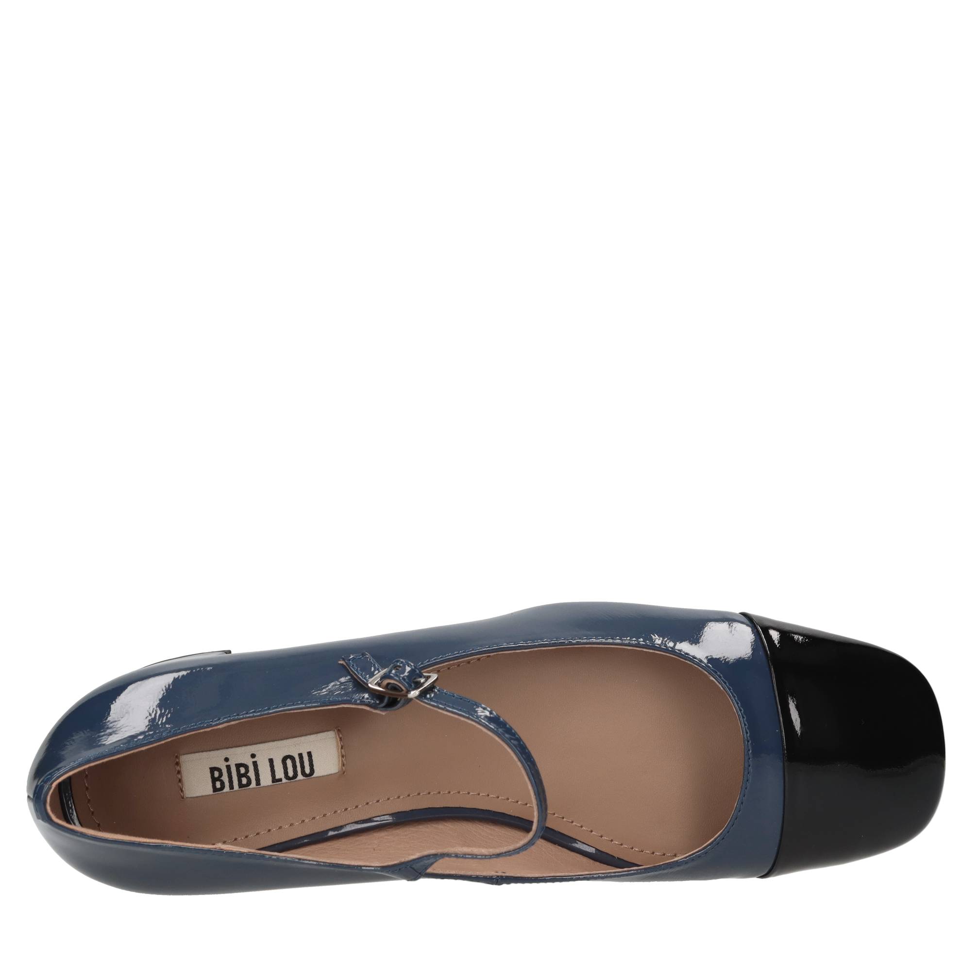 Bibi Lou Chaussures avec talon bleu