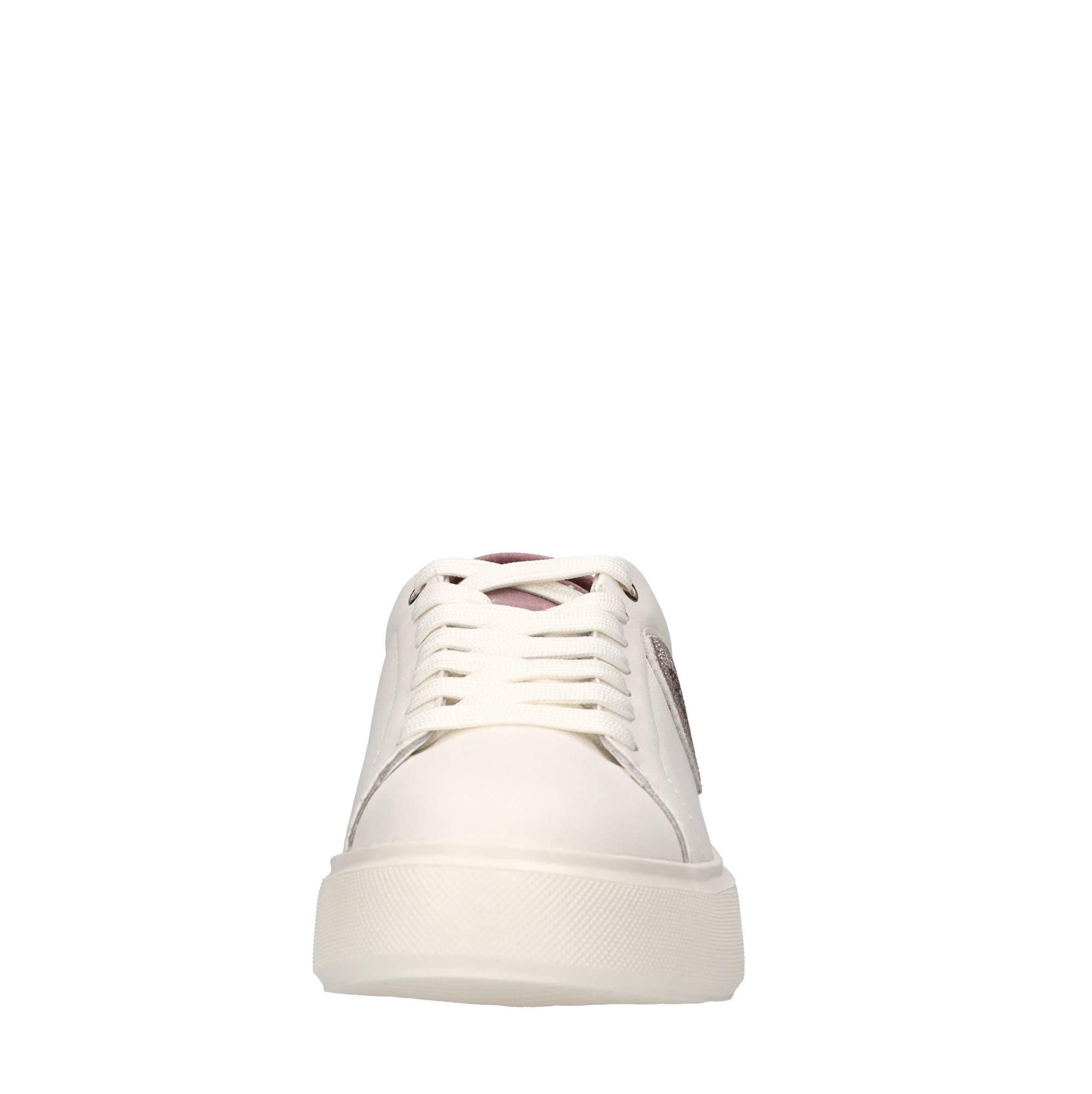 Blauer Sneakers Bianco
