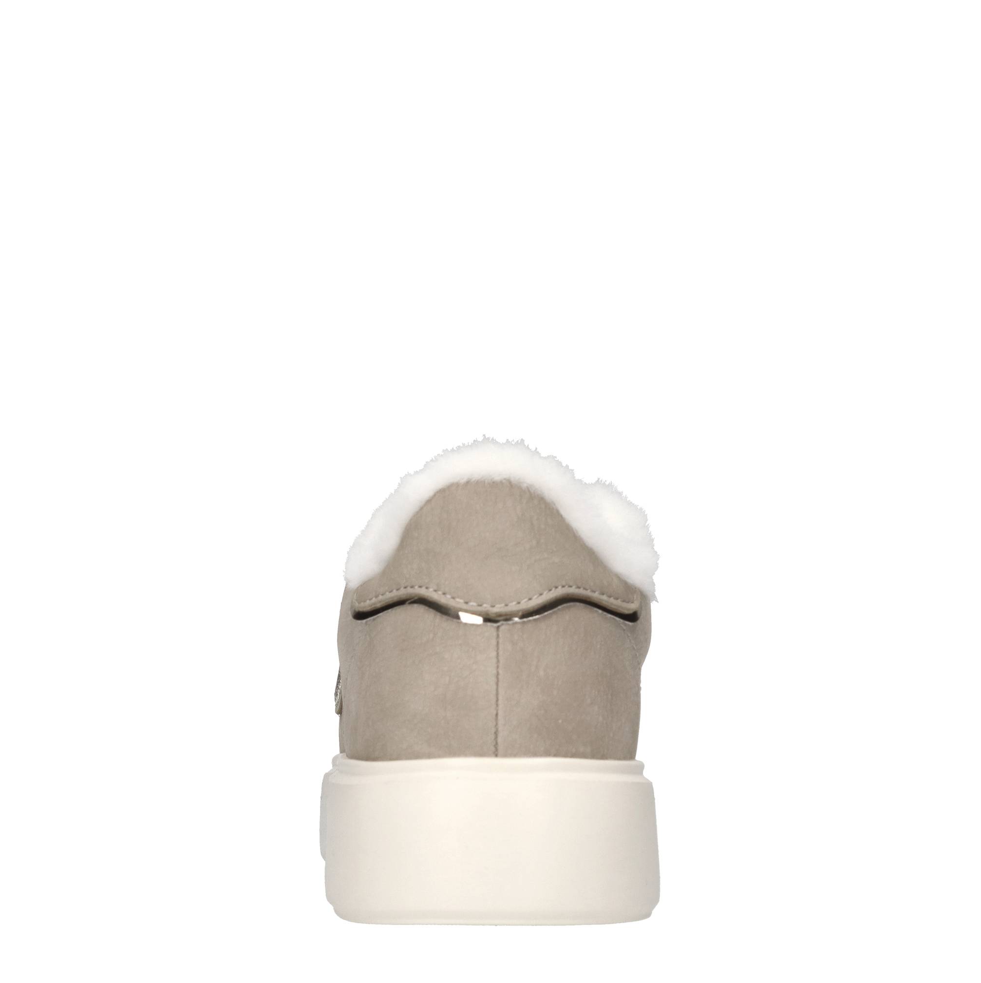 Blauer Sneakers Beige