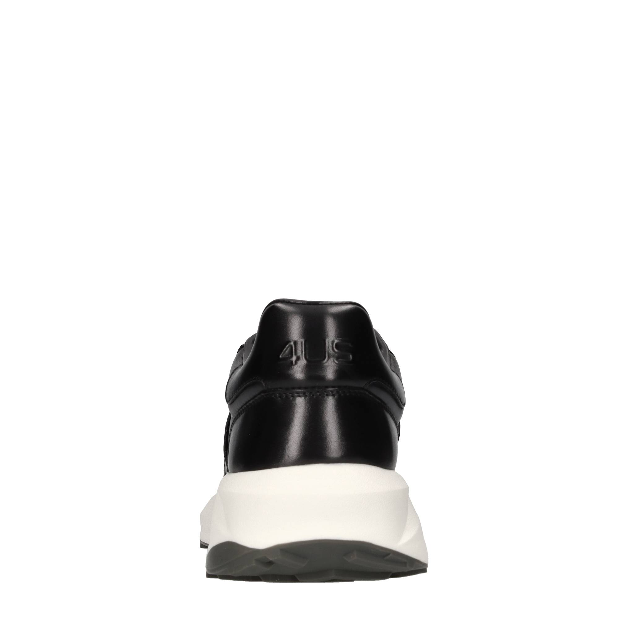 ♪ 4us Black Sneakers