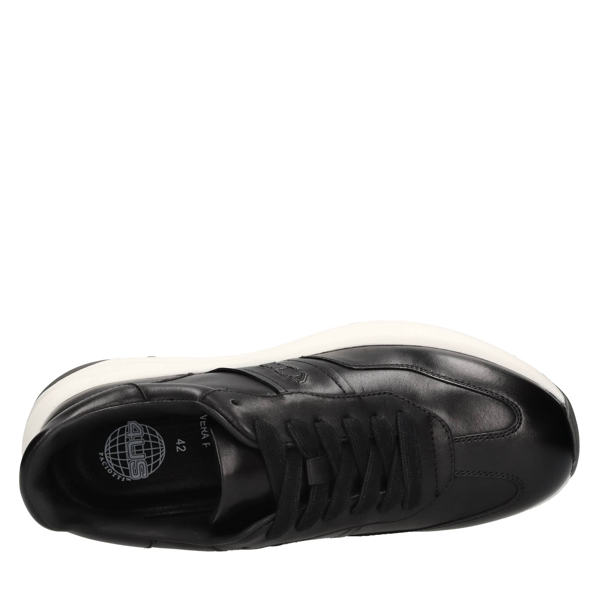 ♪ 4us Black Sneakers