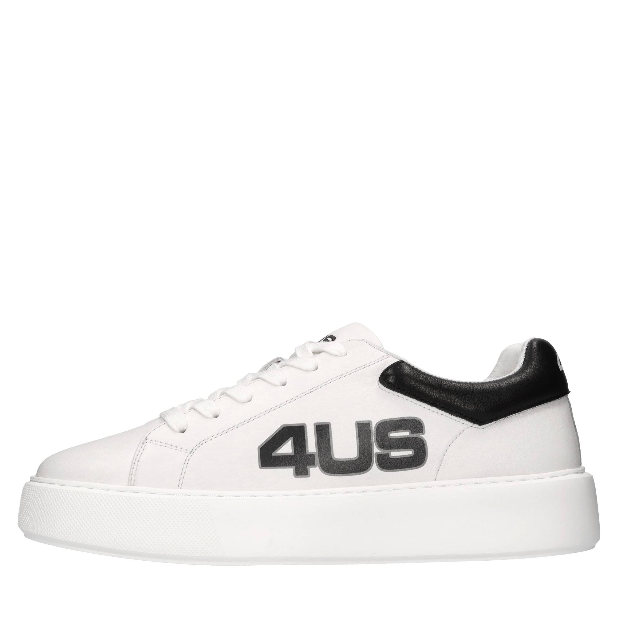 ♪ 4us White Sneakers