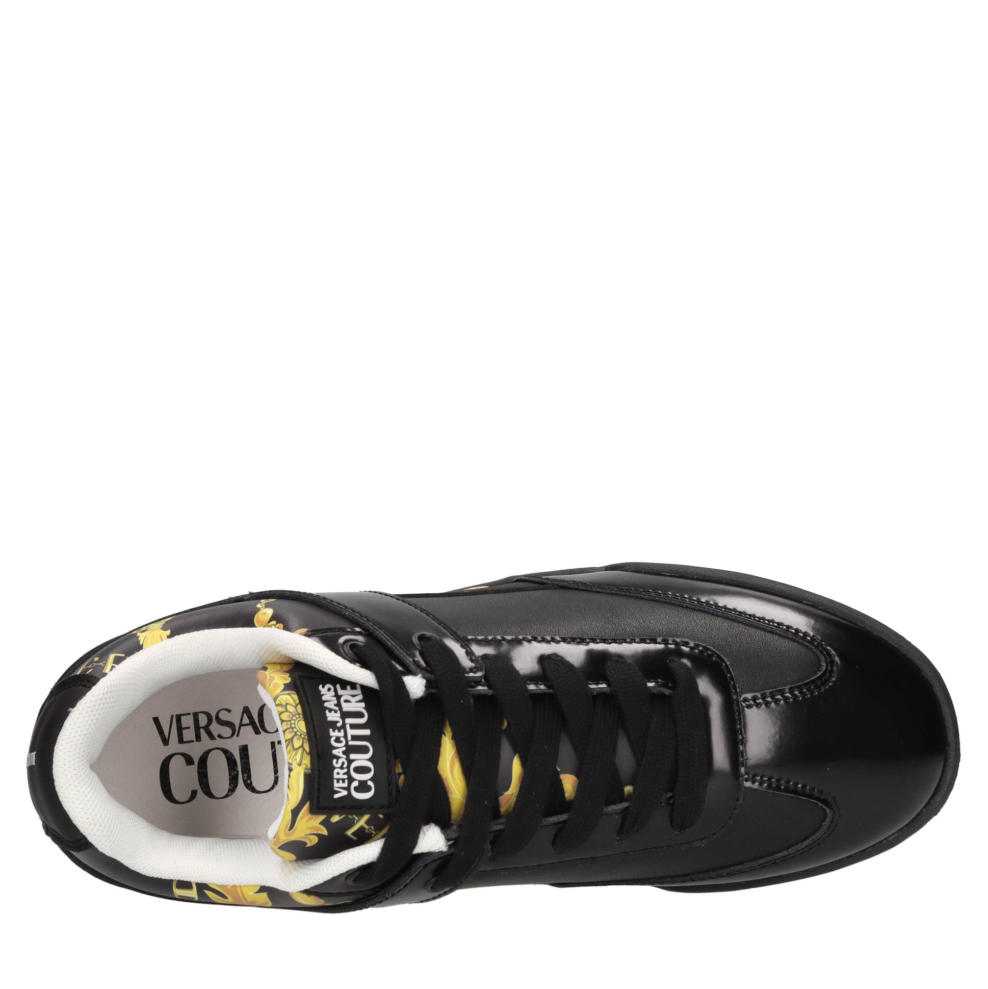 Versace Jeans Couture Black Sneakers