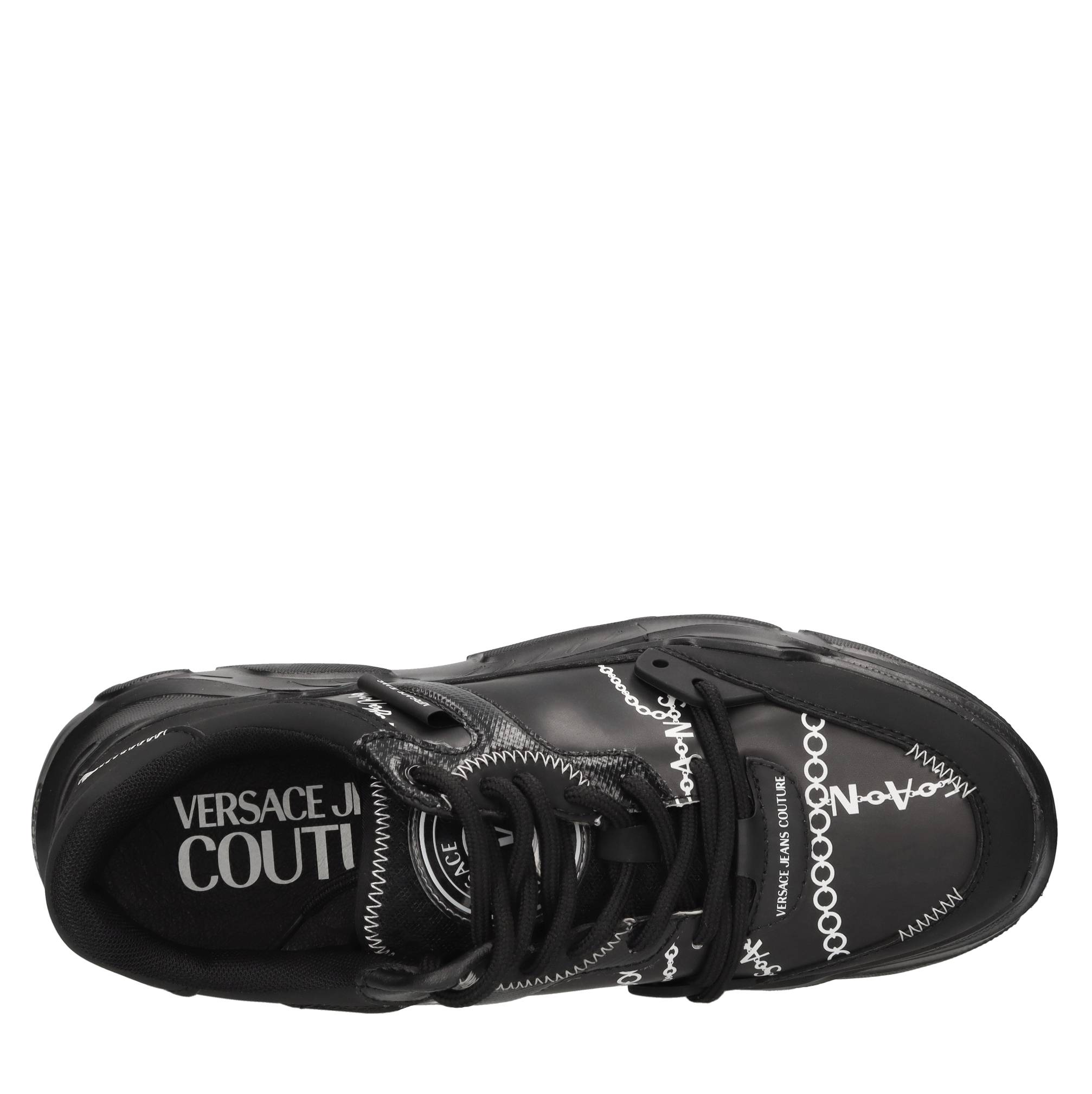 Versace Jeans Couture Black Sneakers