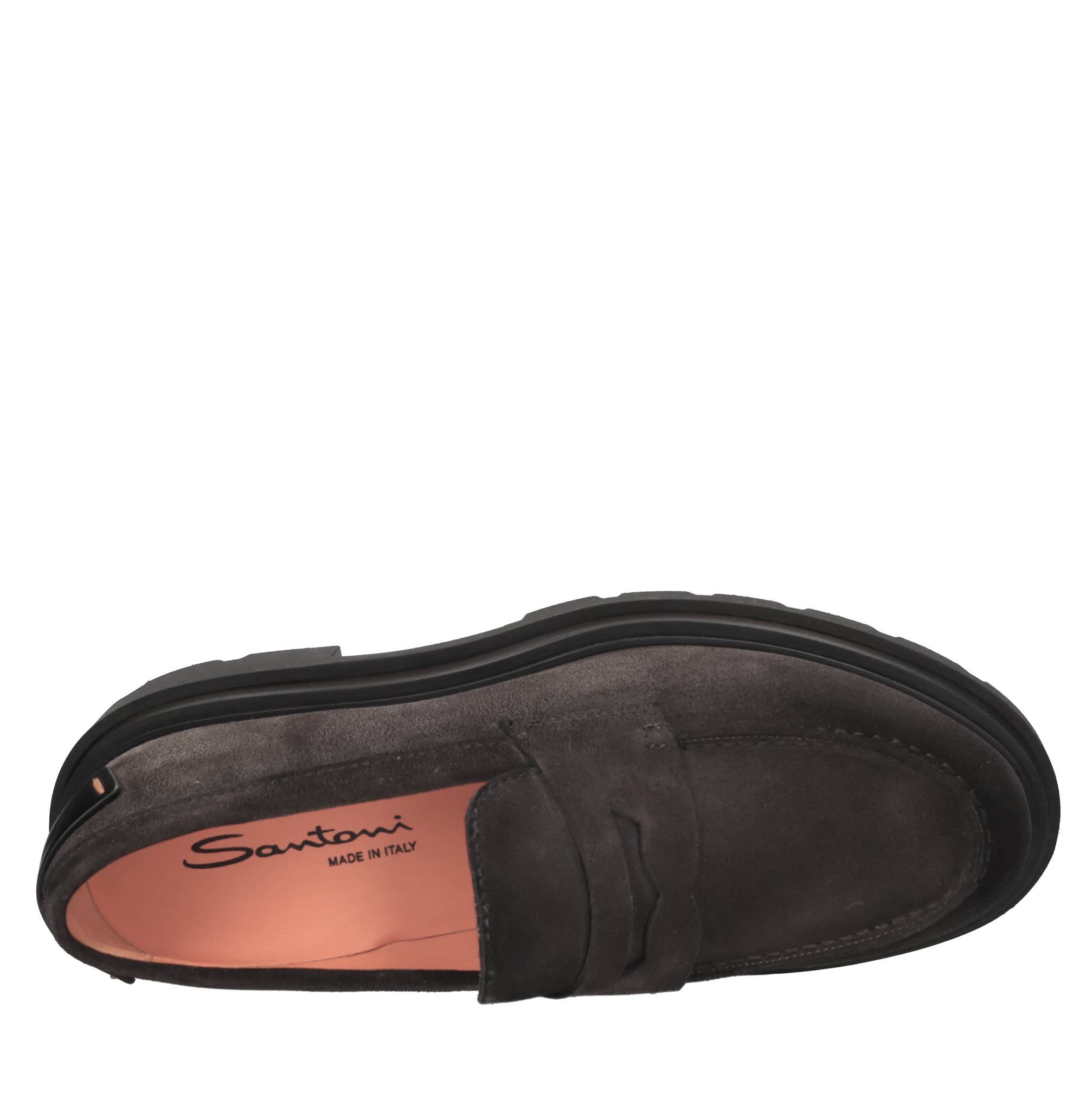 Santoni Scarpe basse Testa di moro