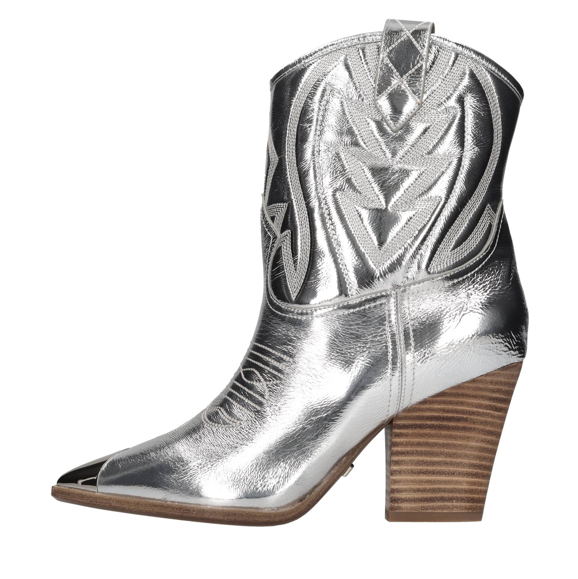 Lola Cruz Bottes en argent