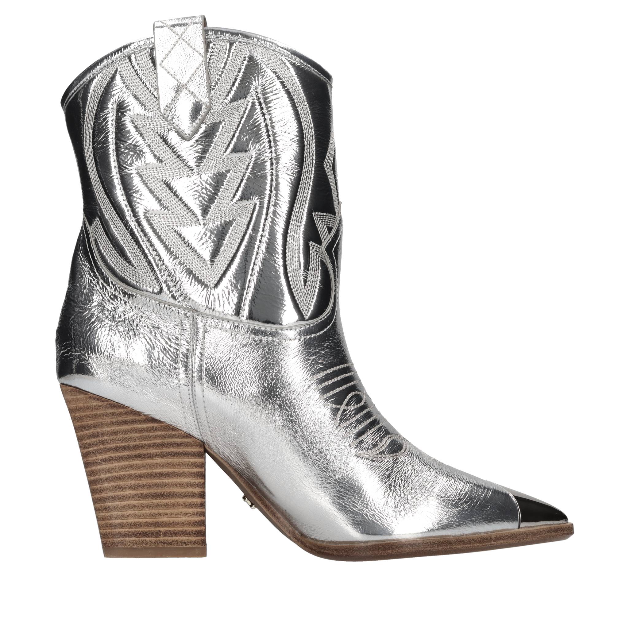 Lola Cruz Bottes en argent