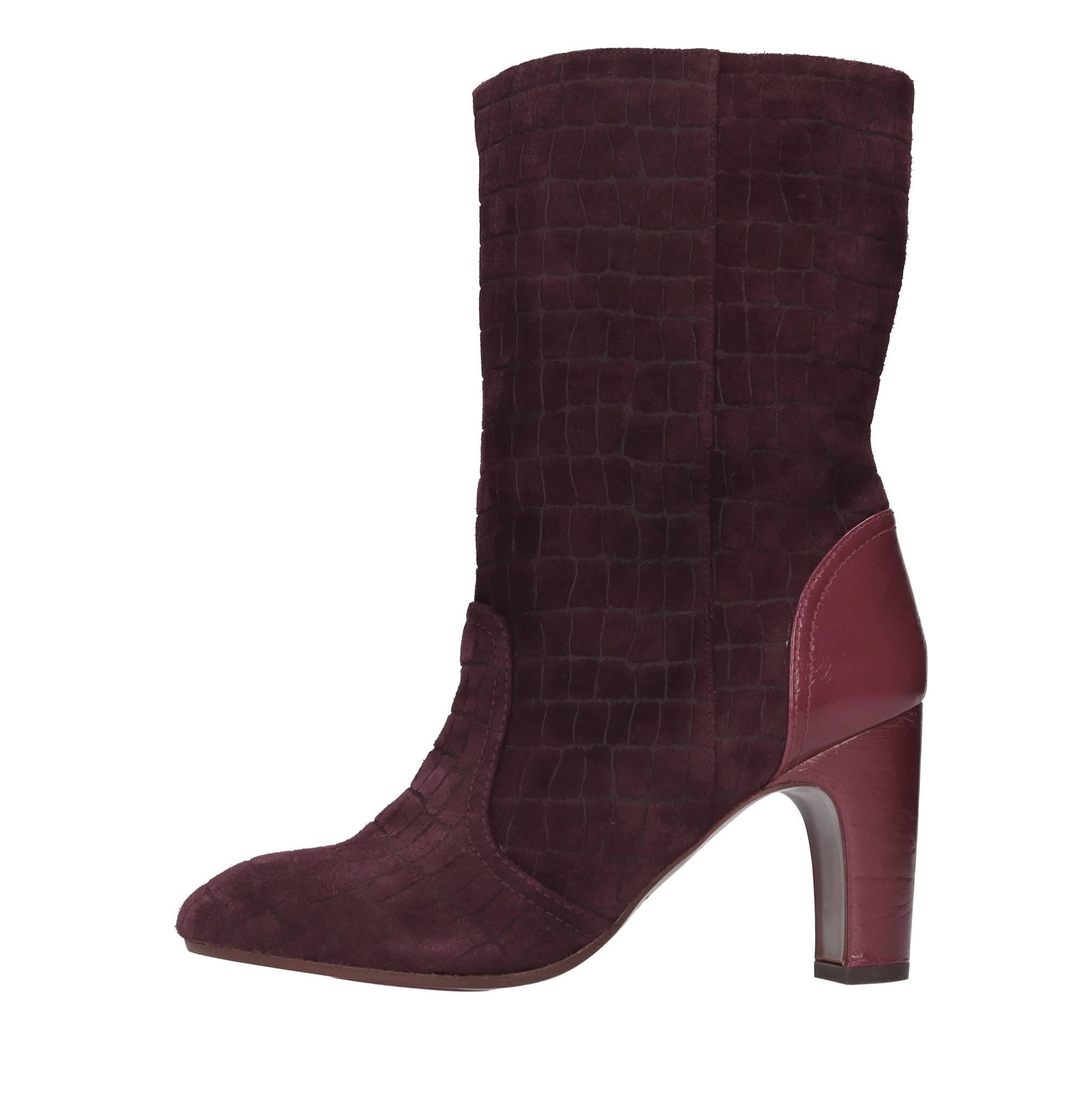 Chie Mihara Damenstiefel mit Fellfutter