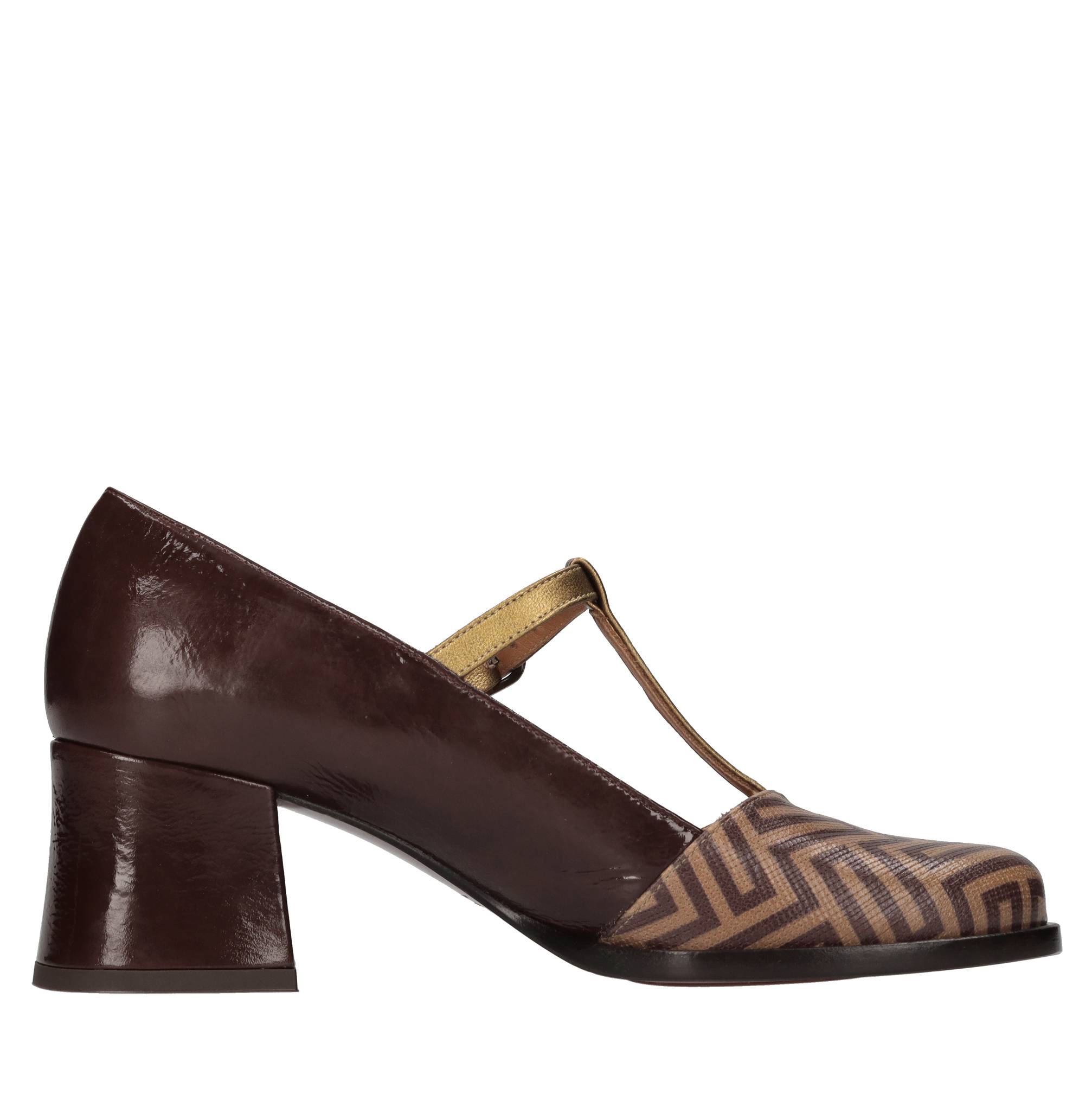 Chie Mihara Chaussures avec talon brun