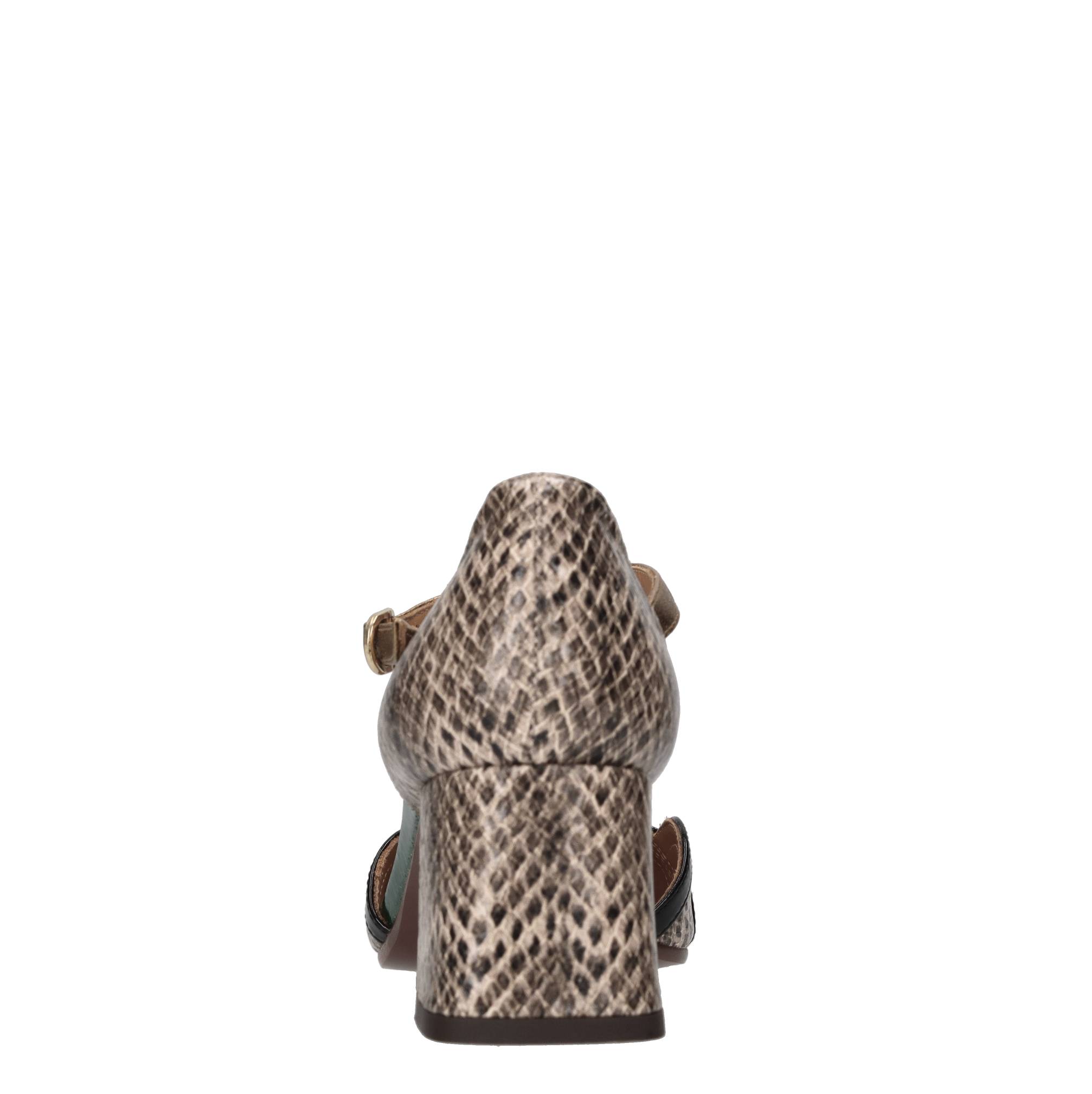 Chie Mihara Chaussures avec talon multicolore