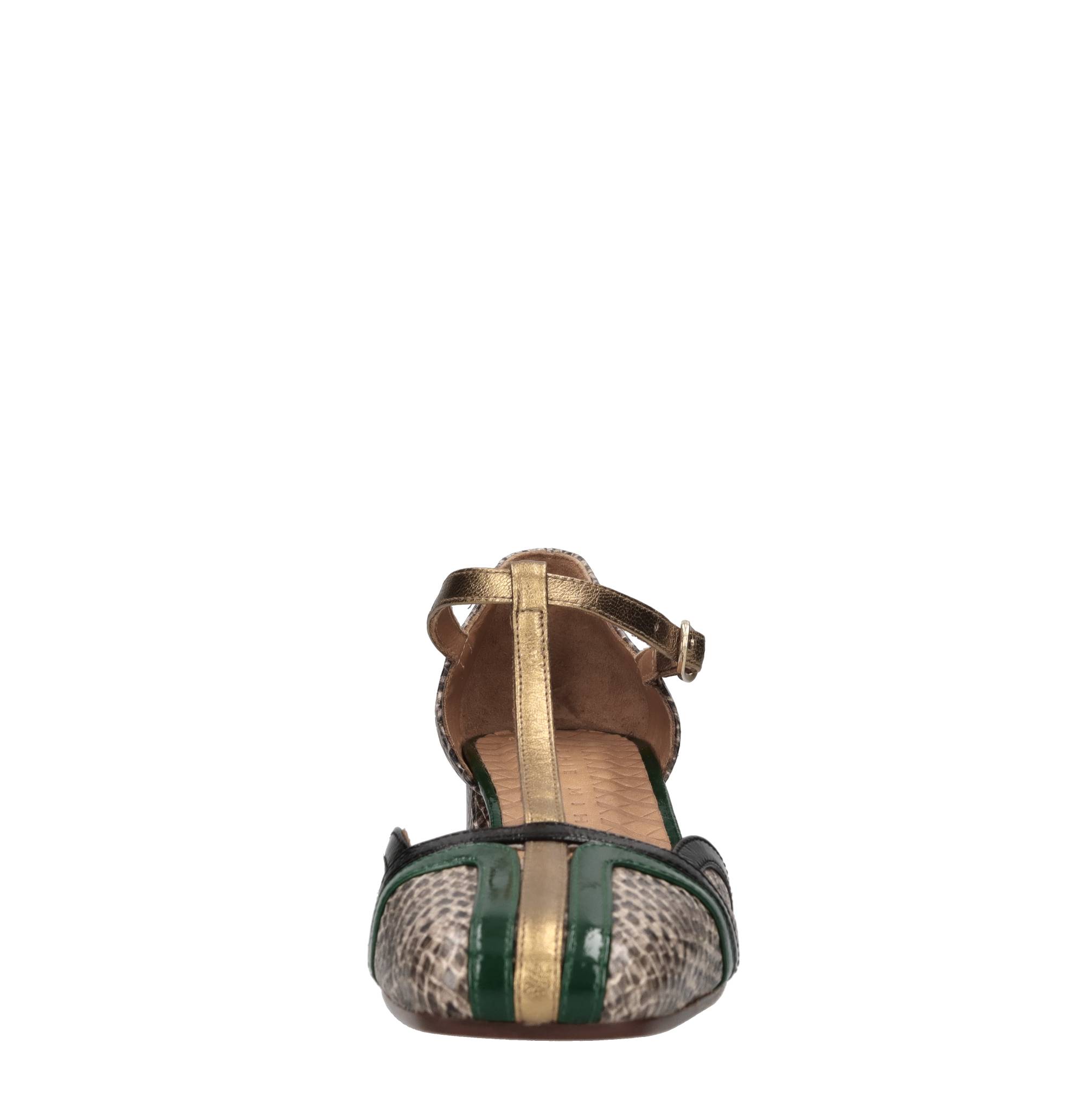 Chie Mihara Chaussures avec talon multicolore