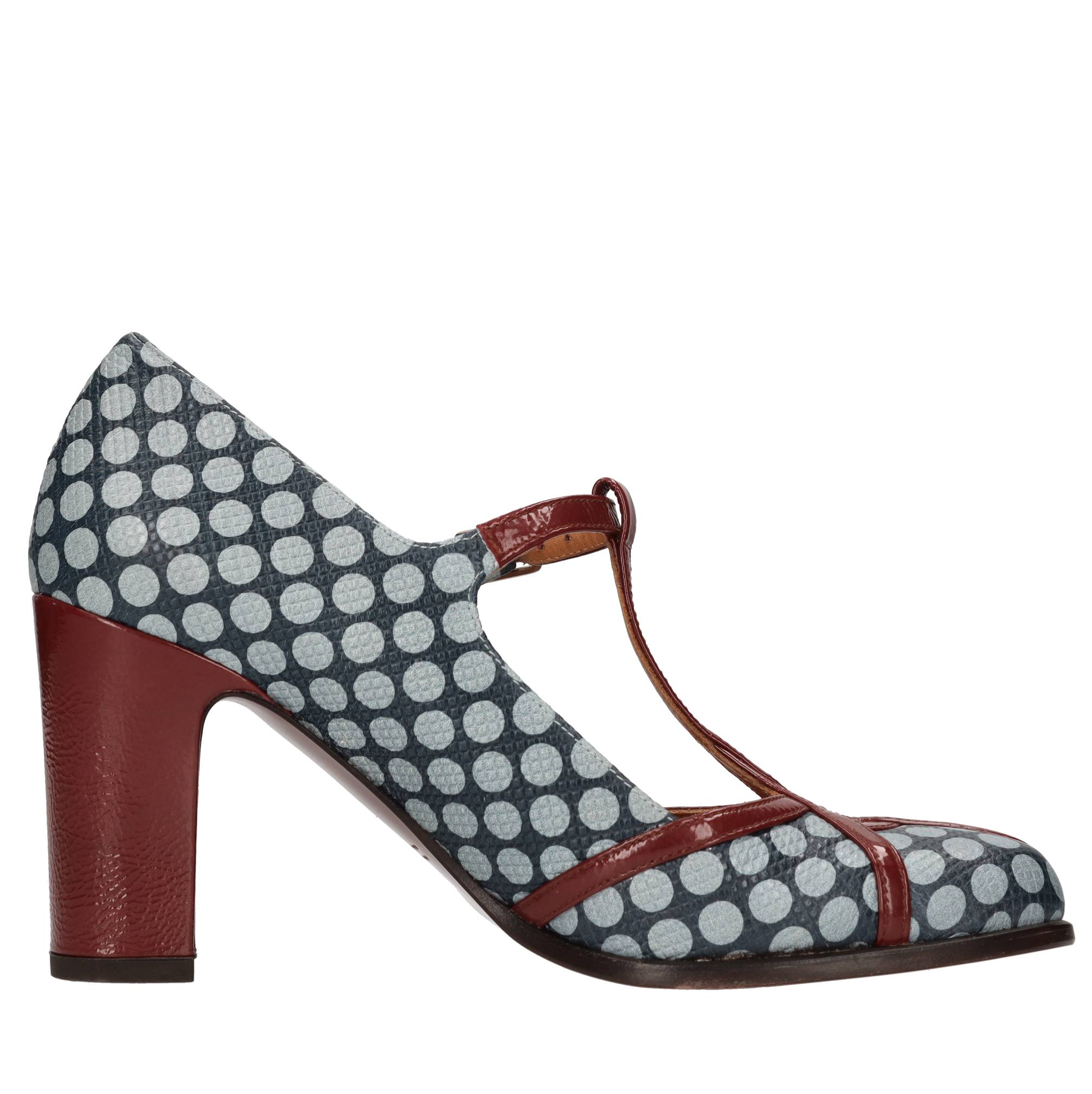 Chie Mihara Schoenen met multicolor hiel