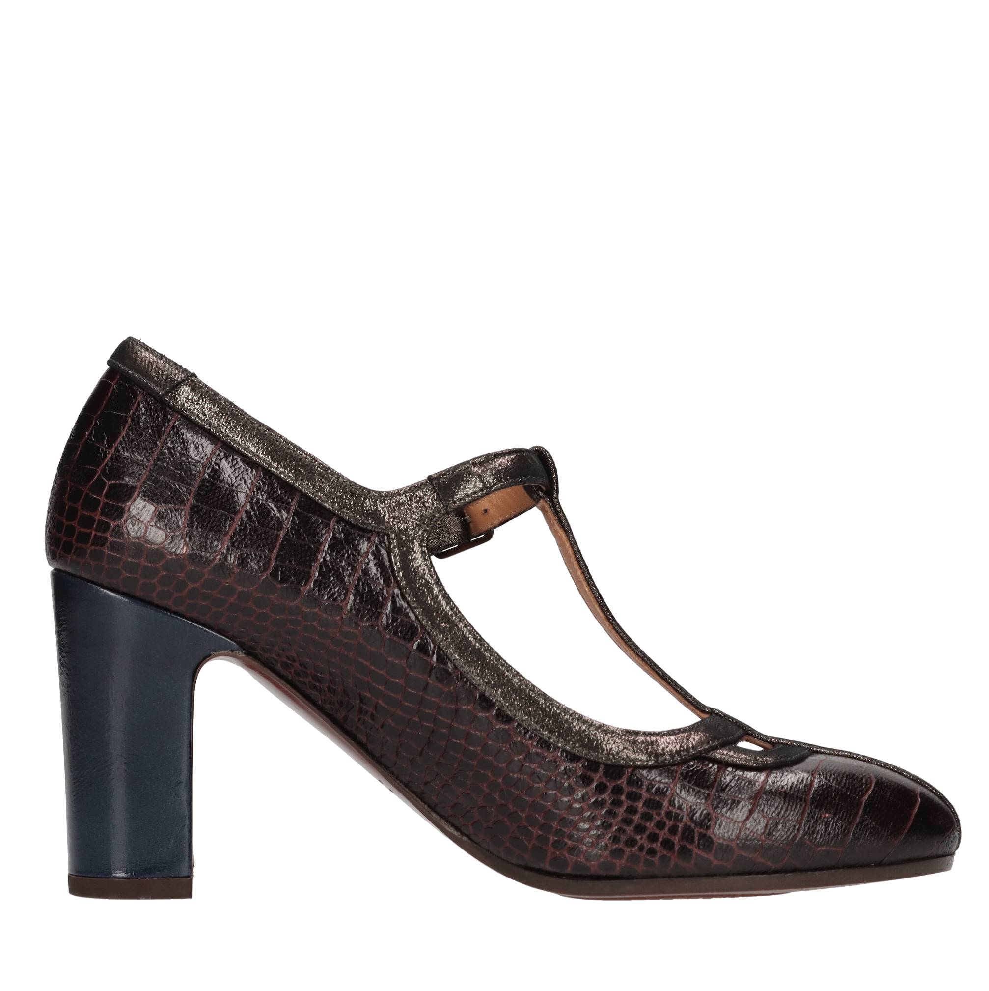 Chie Mihara Chaussures avec talon Bordeaux
