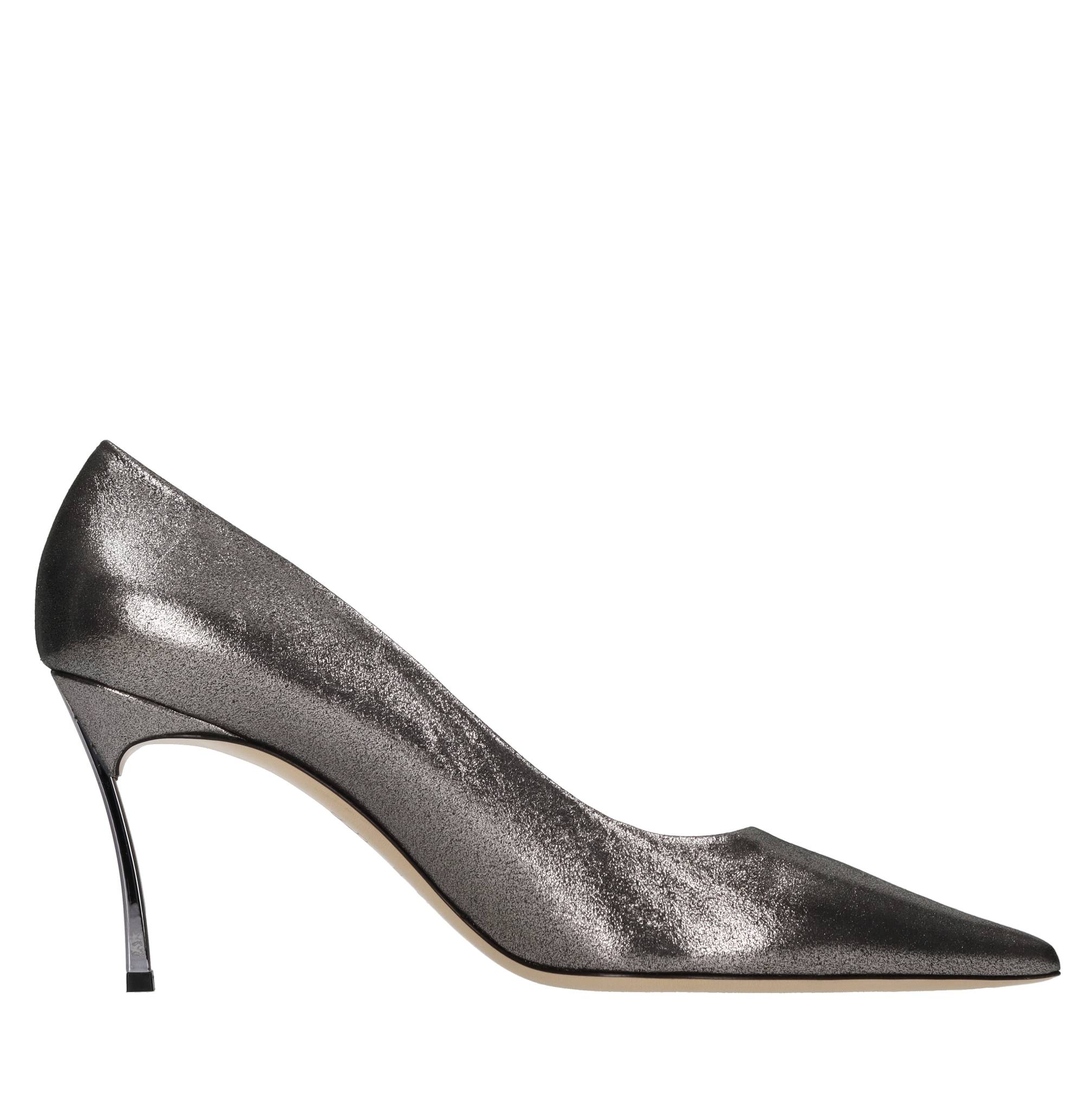 Casadei Chaussures avec talon gris
