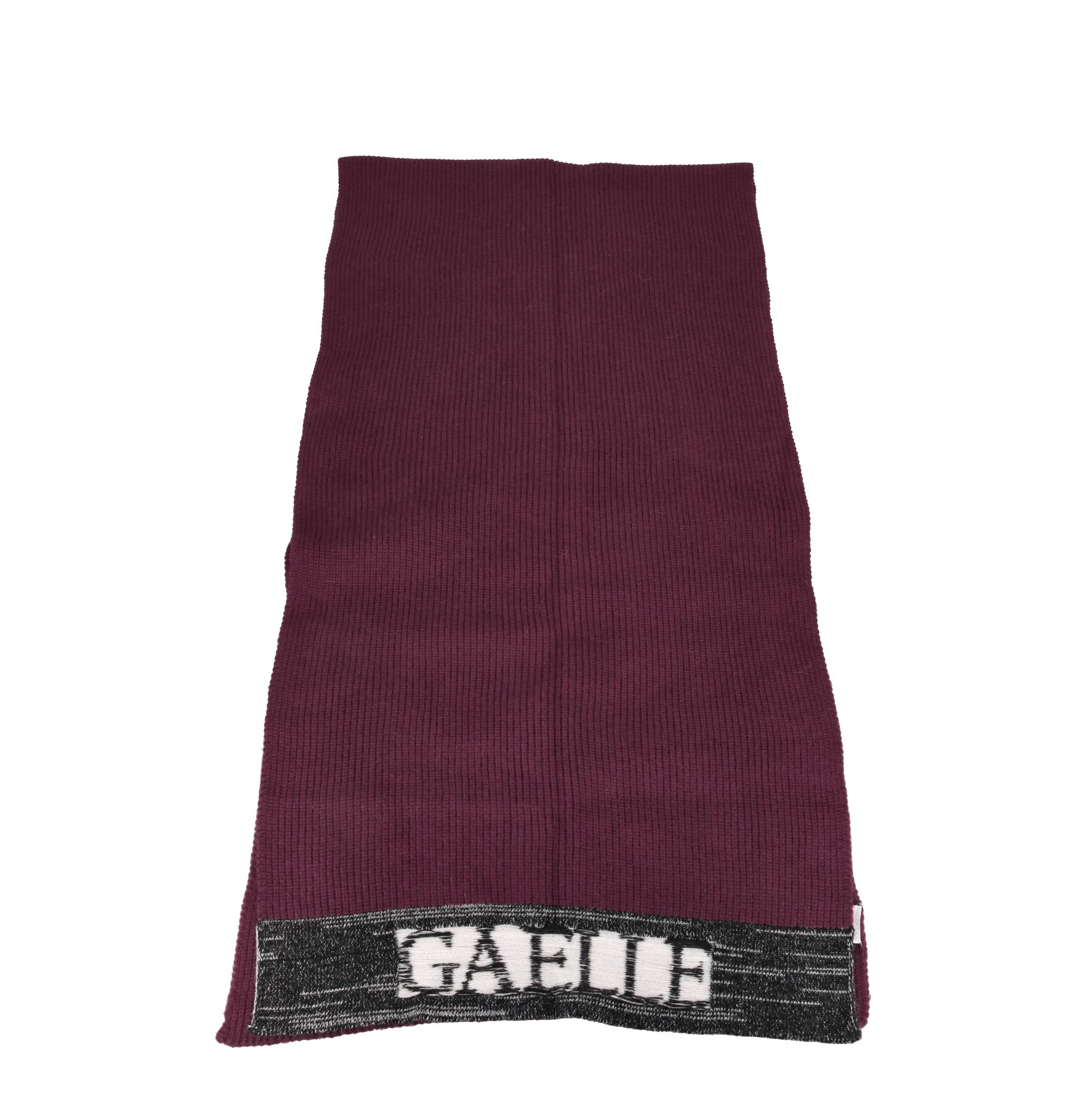 Gaelle Paris Scarves Bordeaux