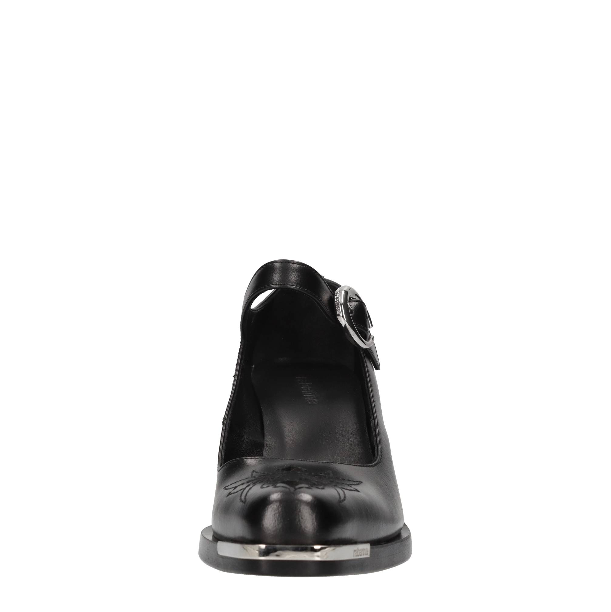 RABANNE Scarpe con Tacco Nero