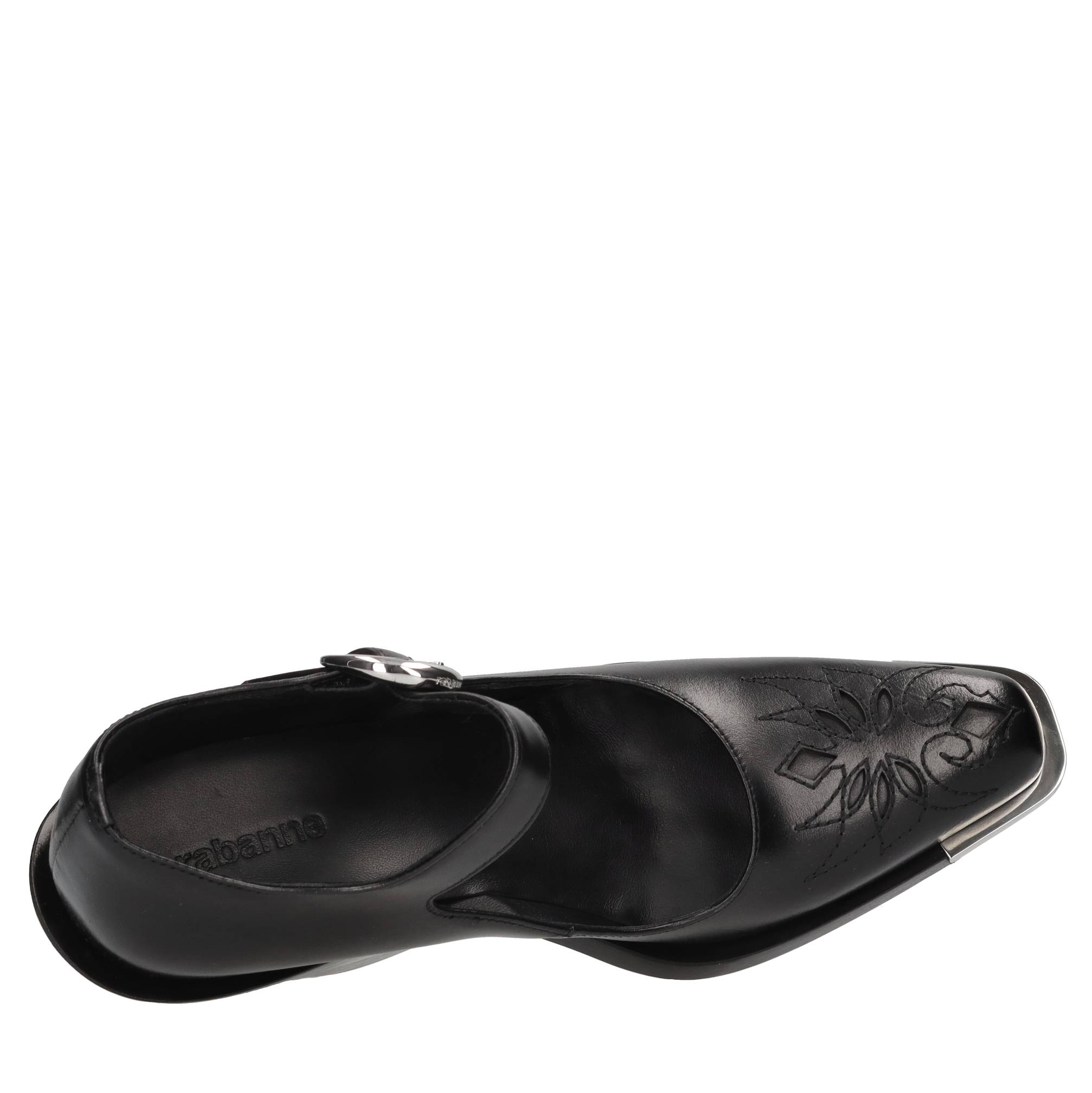 RABANNE Scarpe con Tacco Nero