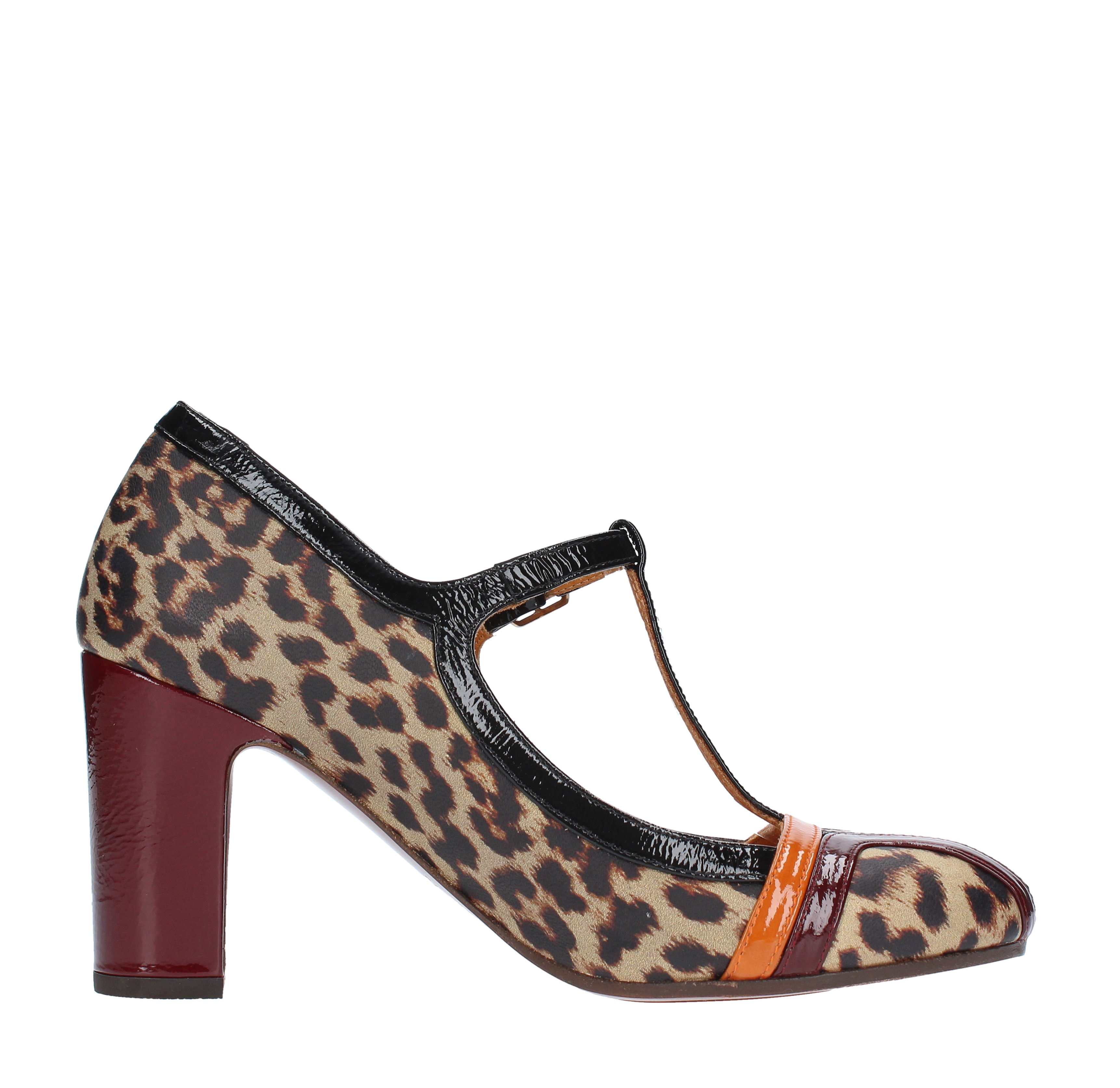 Zapatos Chie Mihara con tacones multicolor