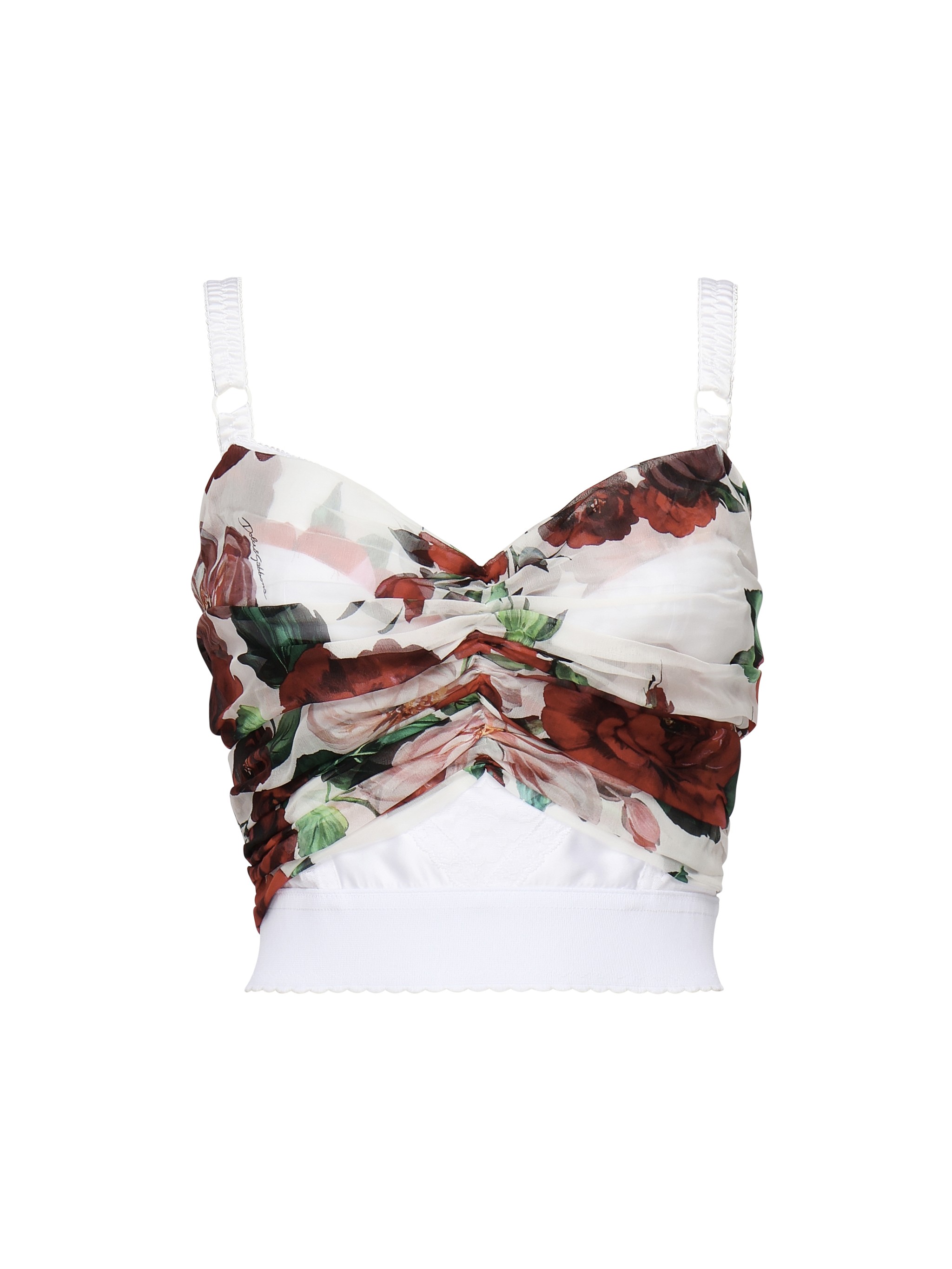 Dolce & Gabbana Top White, Red, Pink – Women