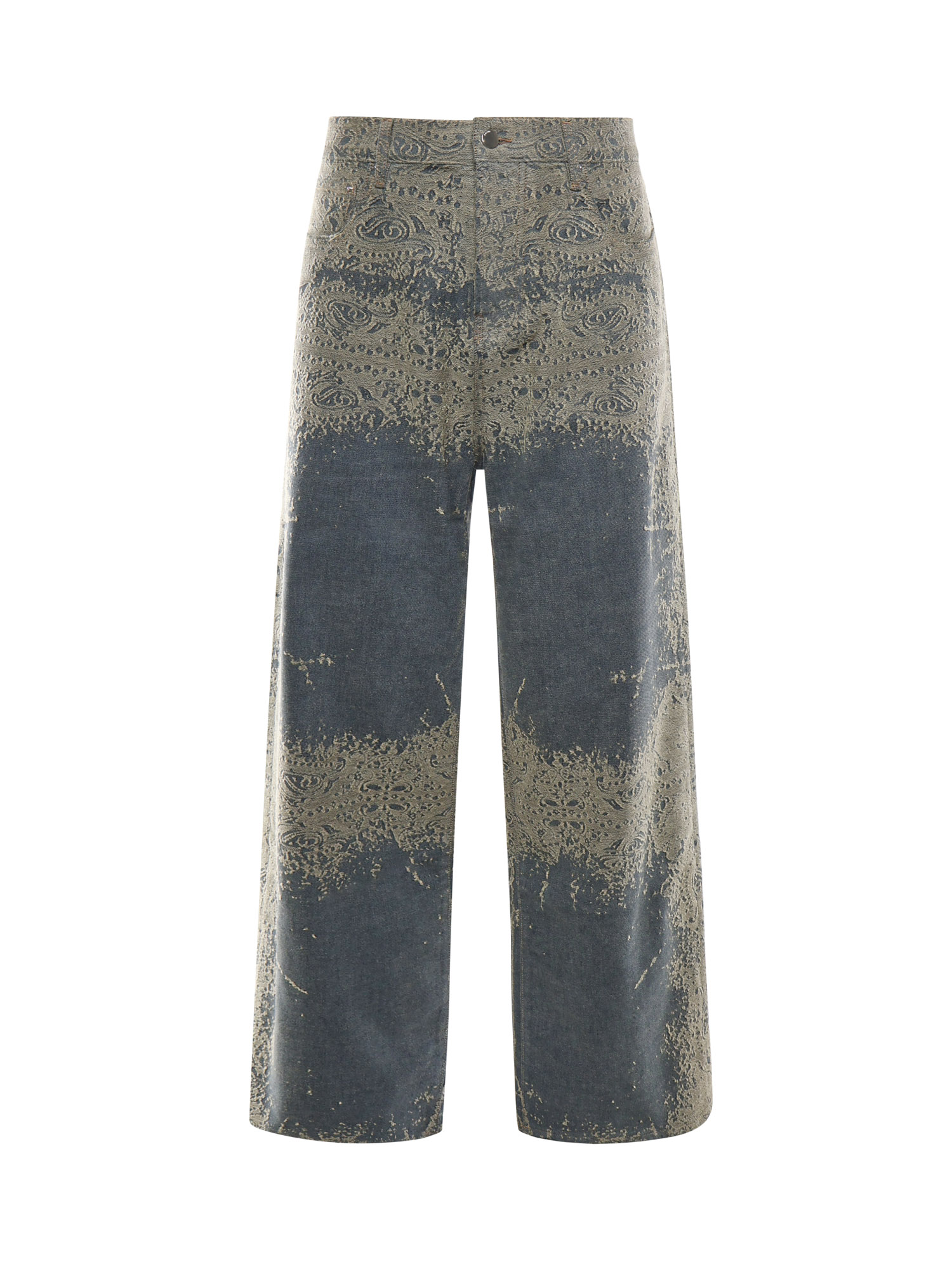 Amiri Jeans Tarnished Indigo Cotton – Men