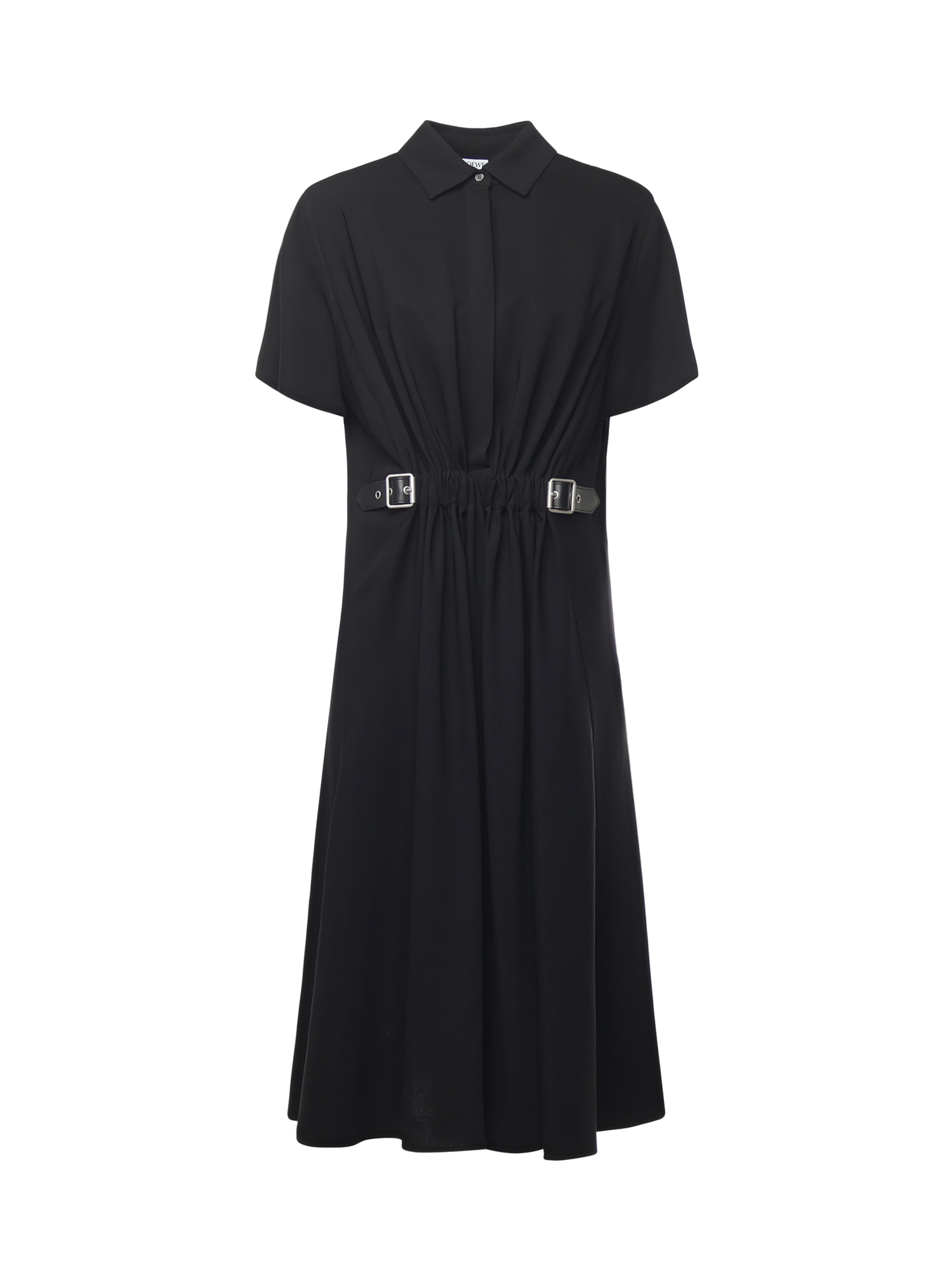 Ralph Lauren Belted Midi Dress