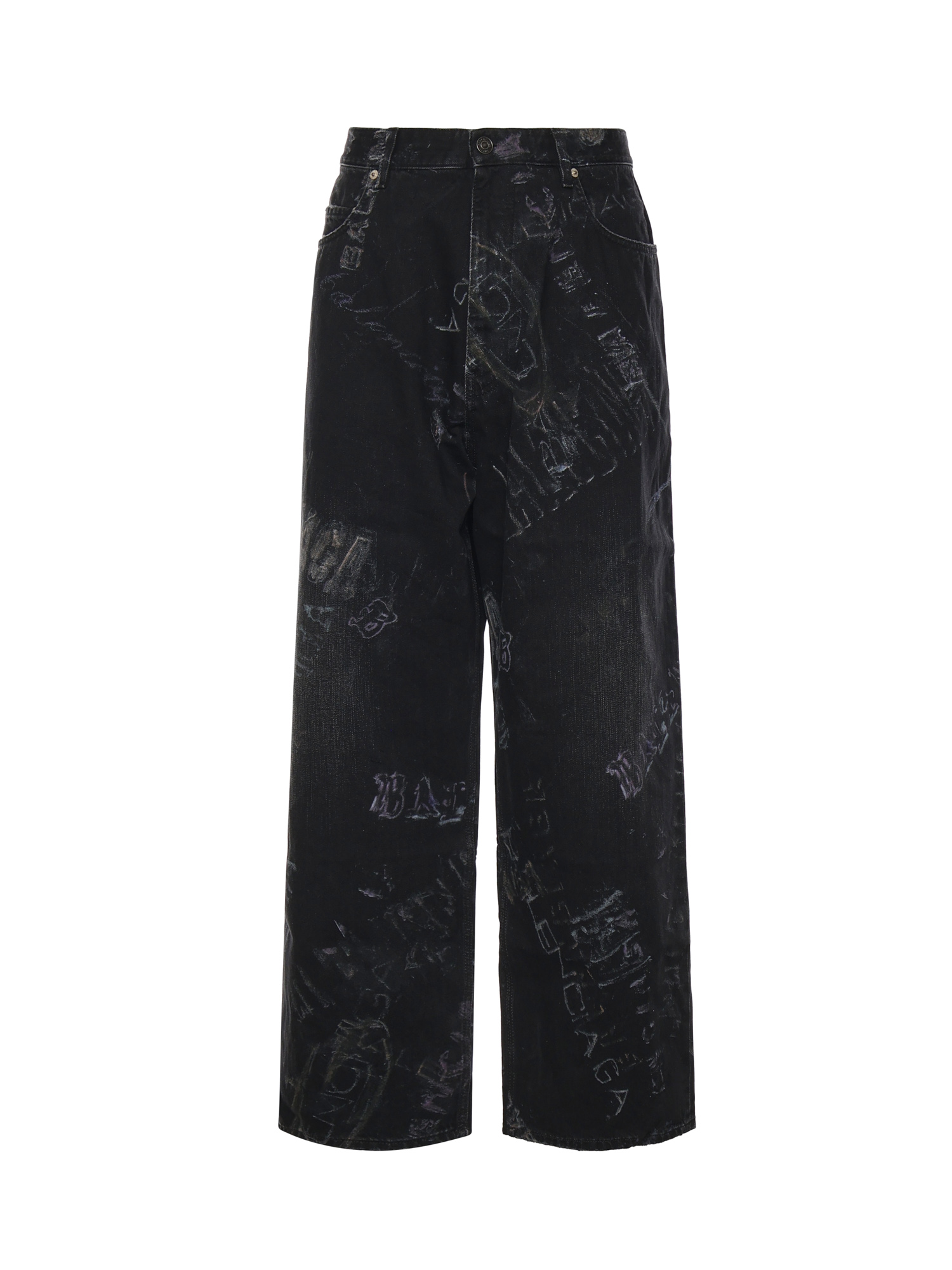 Balenciaga Jeans Black Cotton – Men