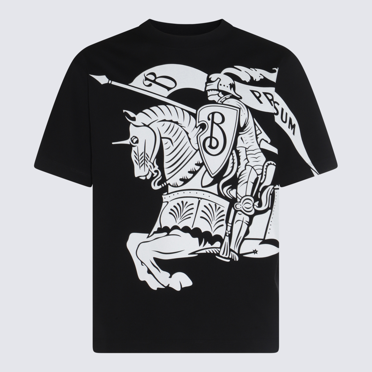 Burberry Black Knight Logo T-shirt