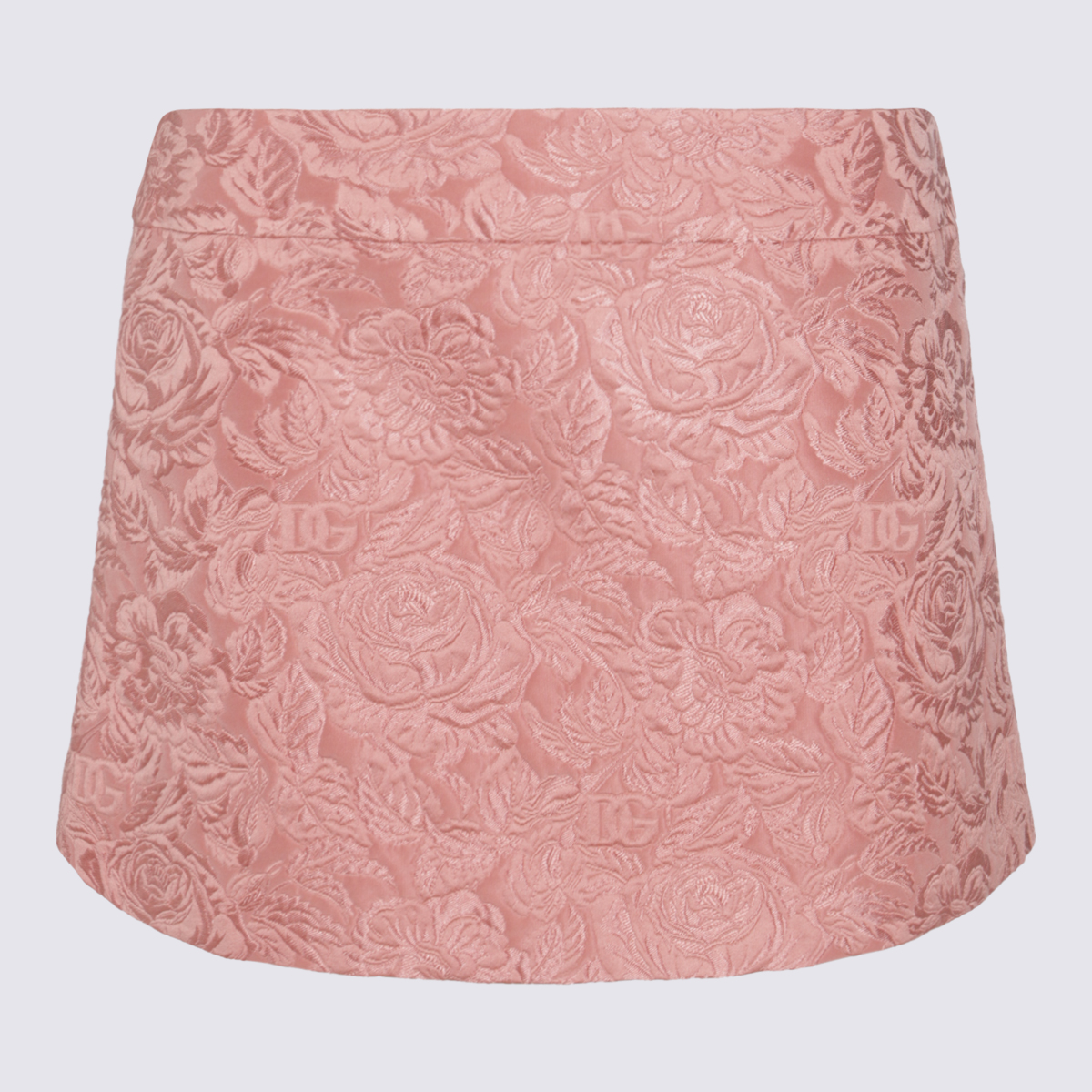 Dolce & Gabbana Pink Cotton Skirt