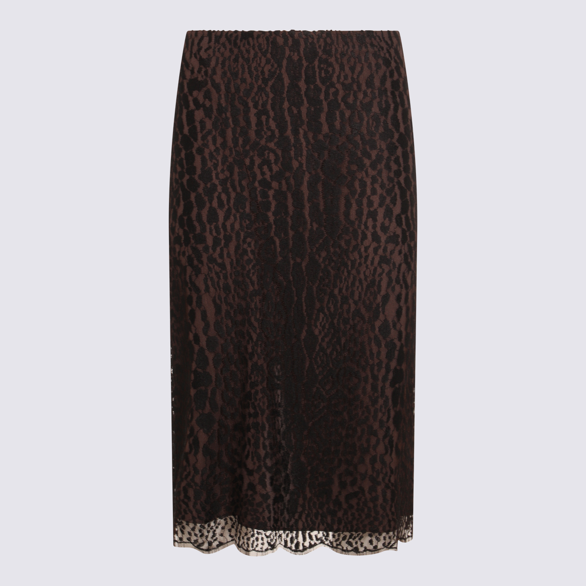 Tom Ford Black And Brown Skirt