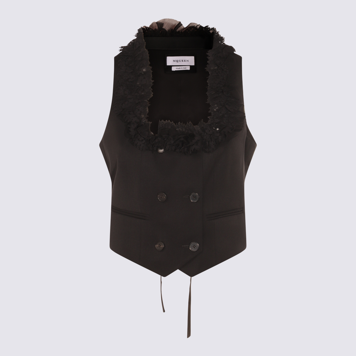 Alexander McQueen Top Black _wo – Women