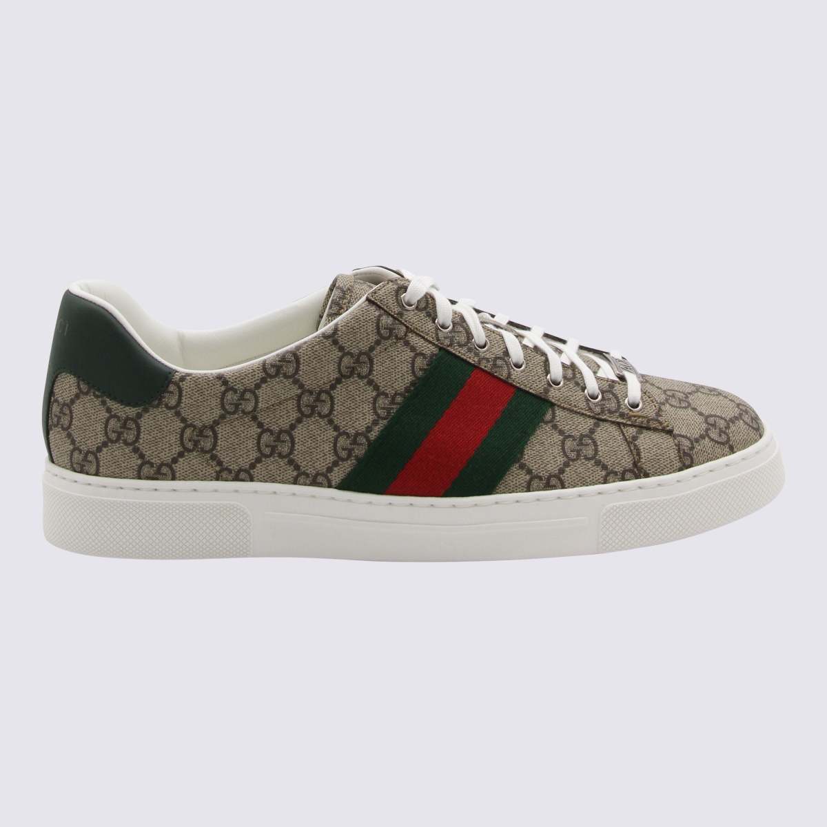 Gucci Sneakers Beige Pu Co Pl - Men