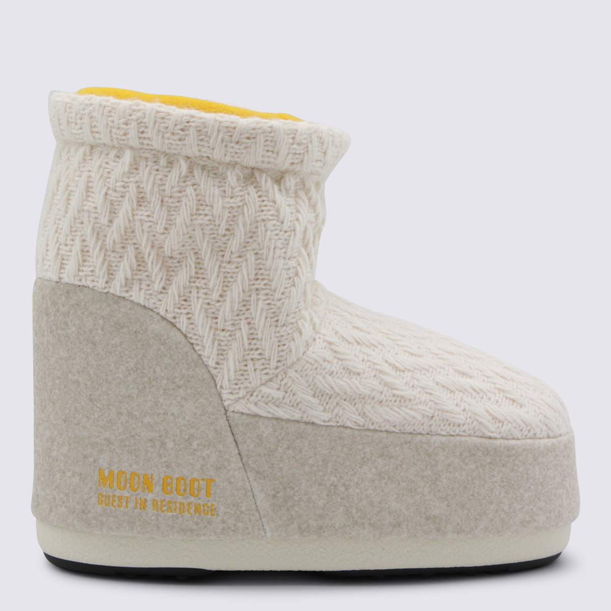 Moon Boot White Sand _cover Tex Sole El – Women