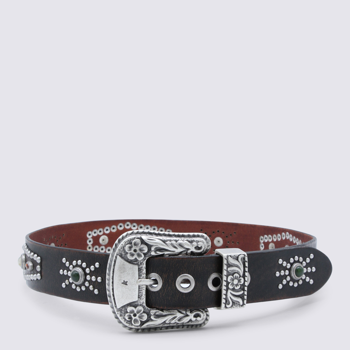 The Row Golden Goose Belts Leather Brown _le - Women　Golden Goose ベルト レザー ブラウン _le - レディース