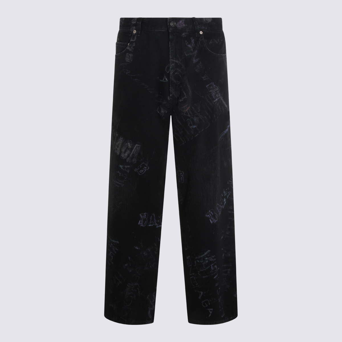 Balenciaga Jeans Black _100 % Co – Men