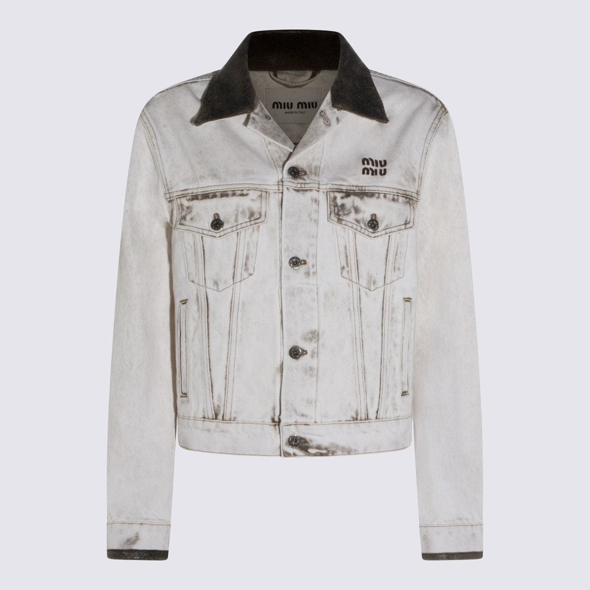Miu Miu Miu Jackets White Denim – Women