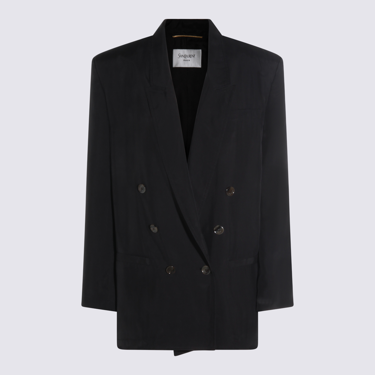 Saint Laurent Jackets Black _se – Women