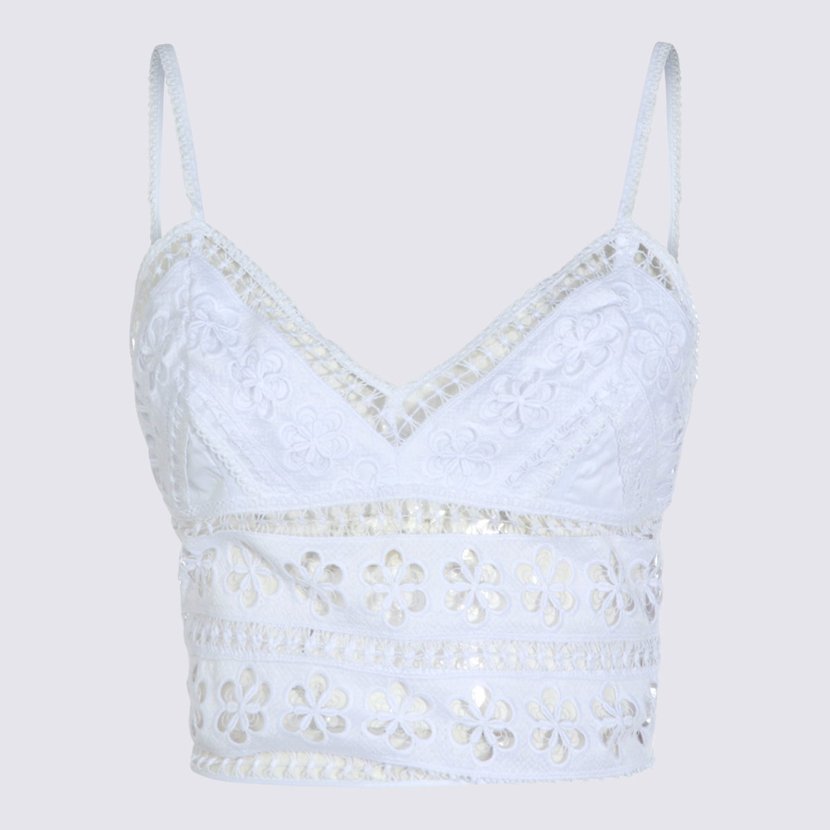 Charoruiz Top White _co Pl – Women