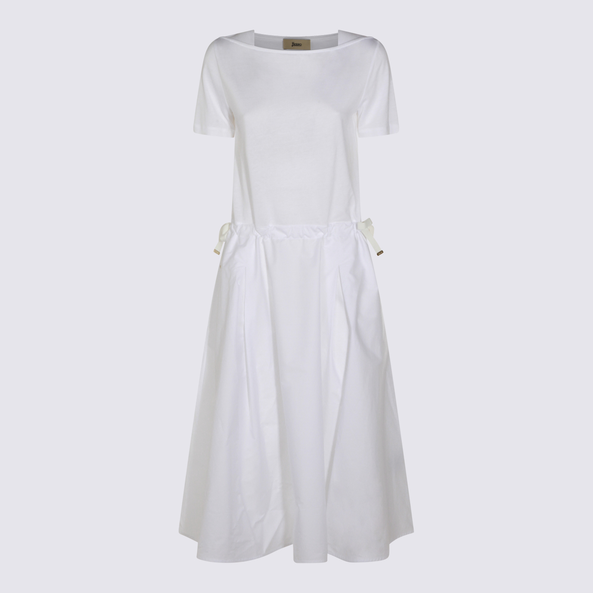 HERNO Herno Dresses White _100 % Co - Women　Herno ドレス ホワイト _100 % Co - レディース