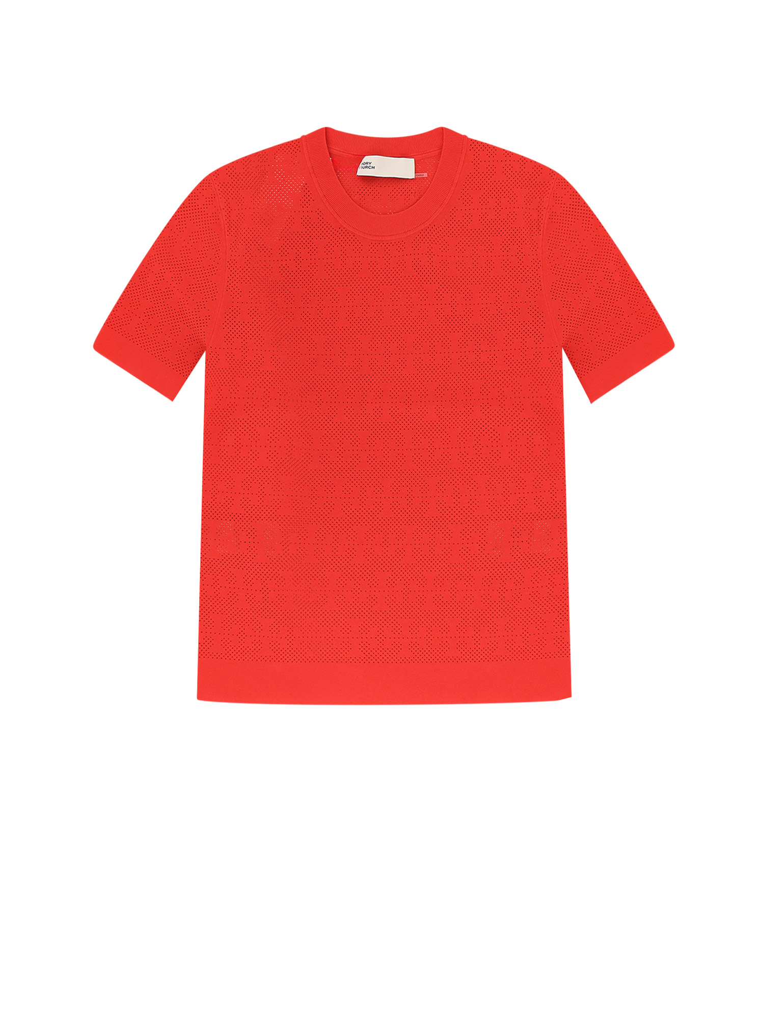 Tory Burch T-shirts and Polos Blazing Red Viscosa Poliestere – Women