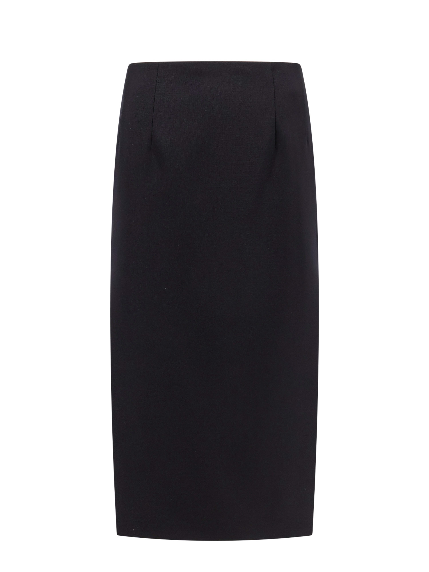 Valentino Skirts Black Lana Vergine – Women
