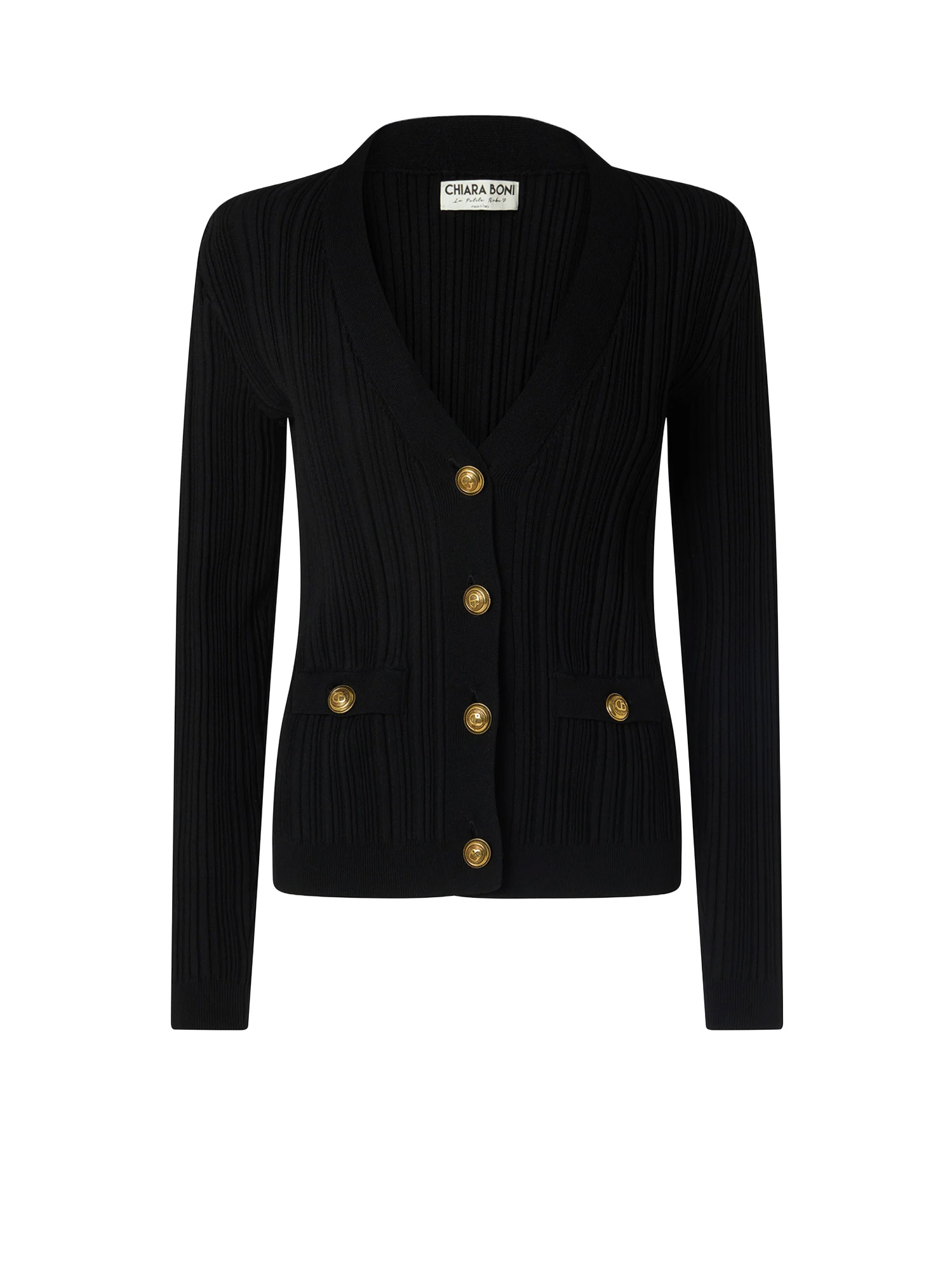 Chiara Boni La Petite Robe Sweaters Black Viscosa Poliestere – Women