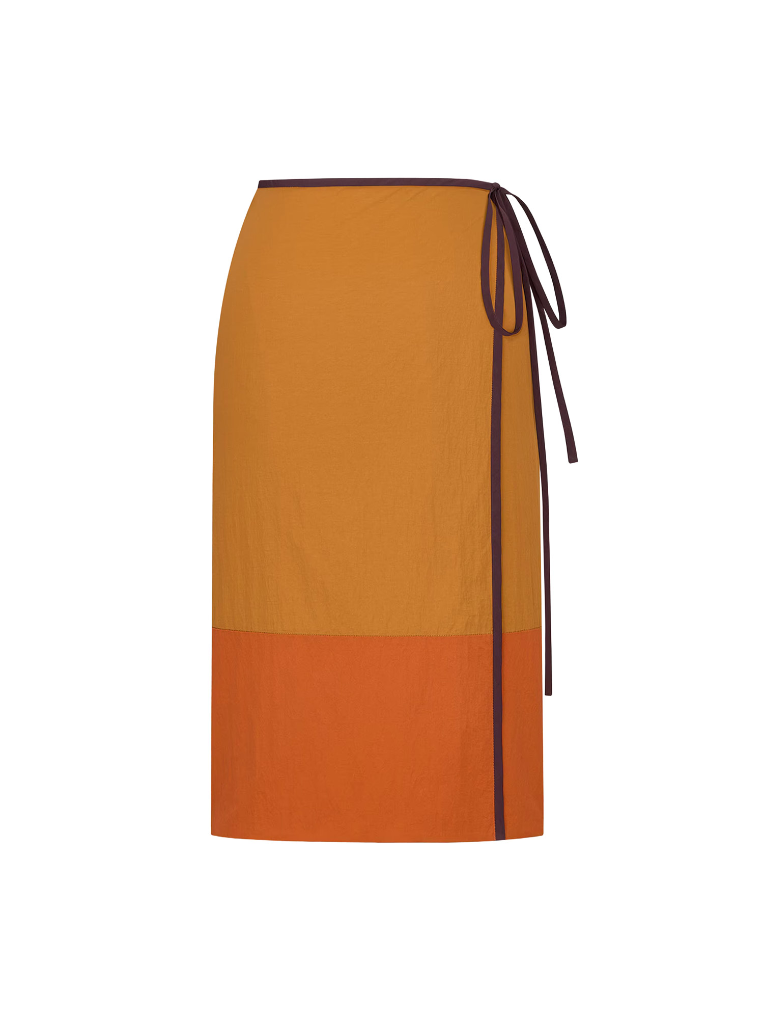 Saint Laurent Skirts Ocre Doree Poliammide – Women
