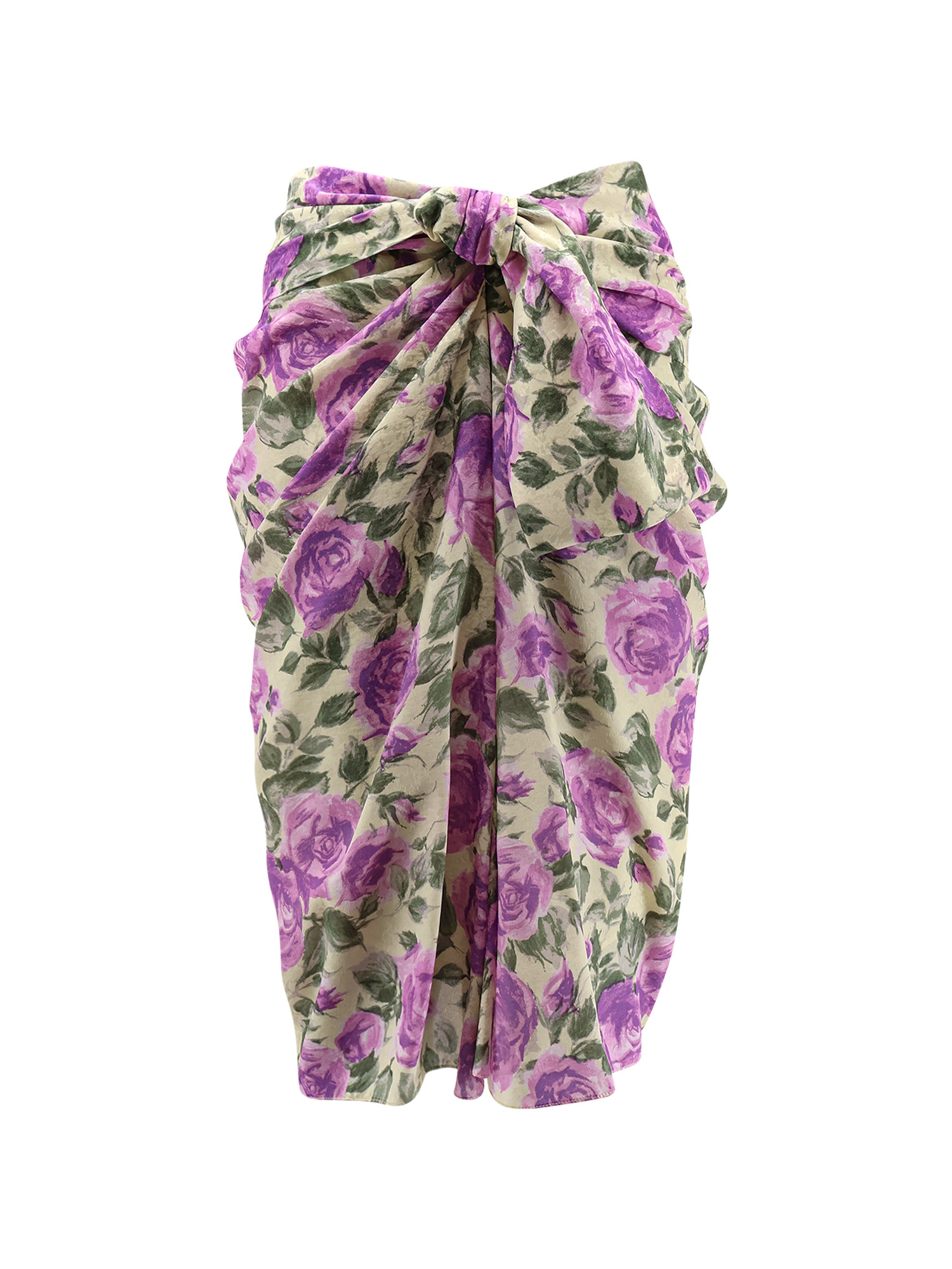 Chloè Skirts Yellowpurple Seta – Women