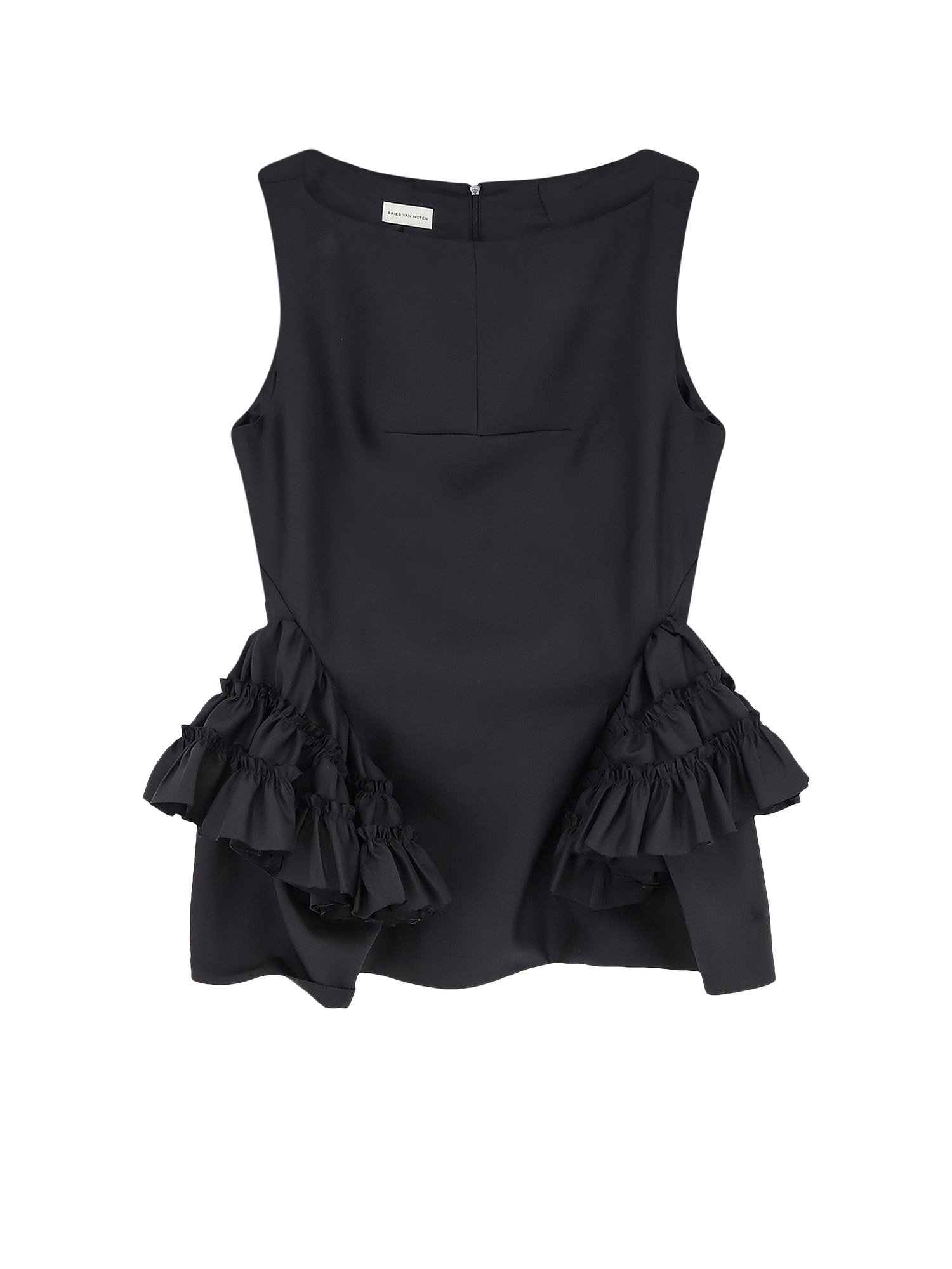 Dries Van Noten T-Shirts And Polos Black Lana Seta – Women