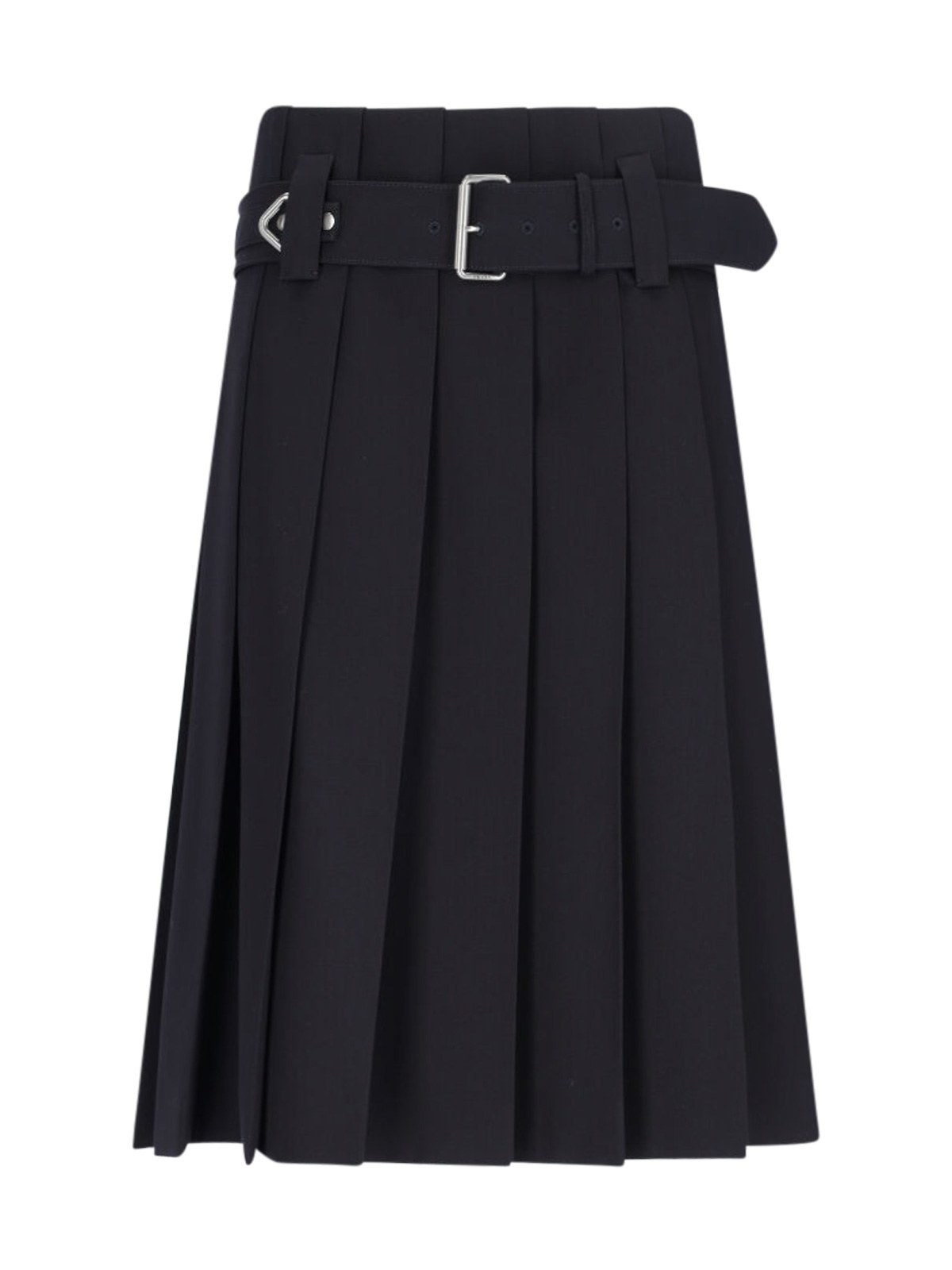 Prada Skirts Blue Wool – Women