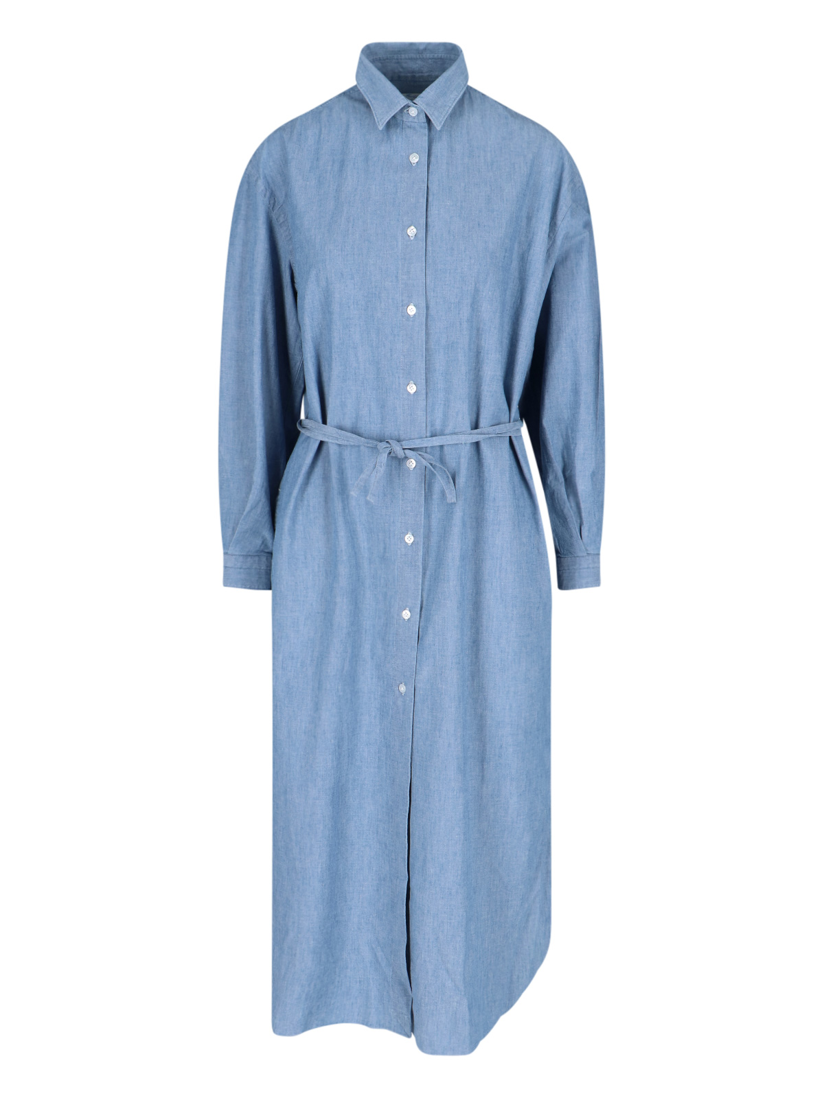 Finamore Dresses Blue Cotton – Women