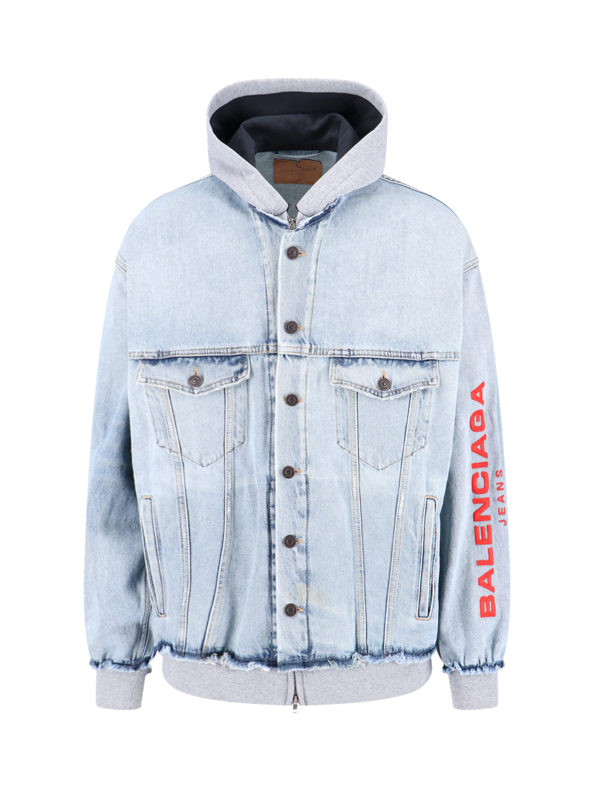 Balenciaga Jackets Blue Cotton – Men