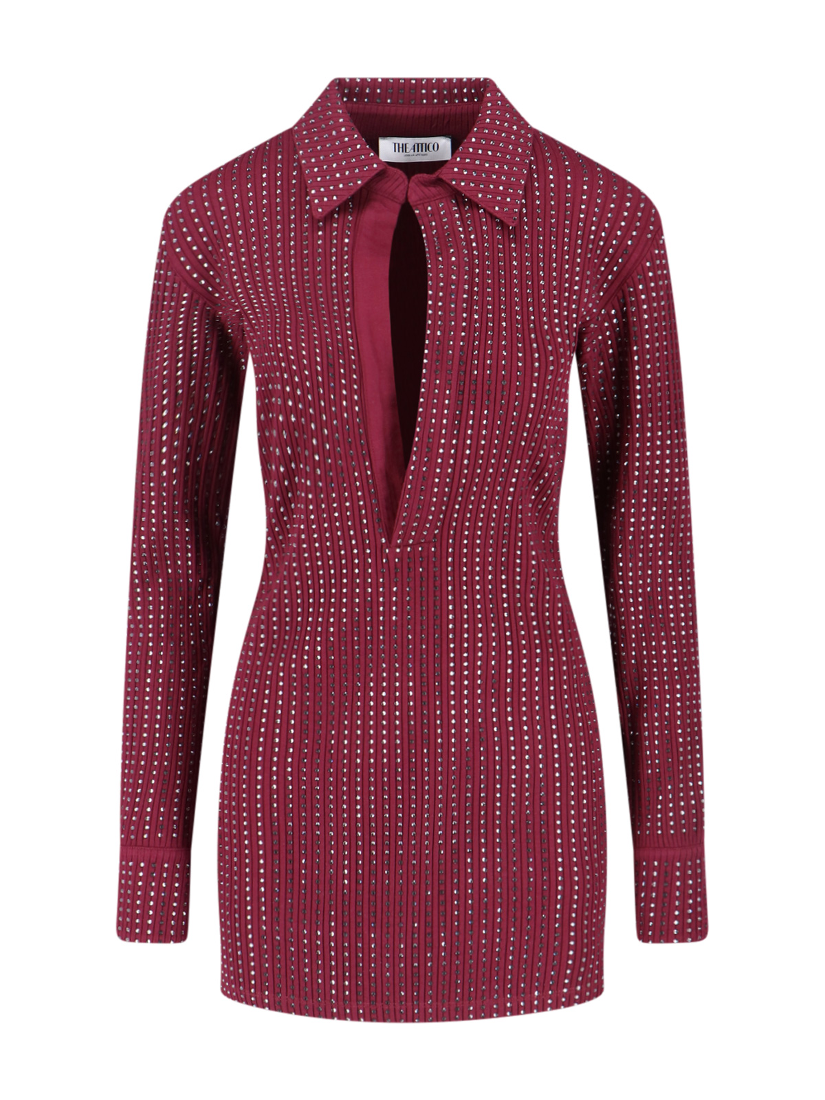 The Attico Dresses Red Cotton – Women