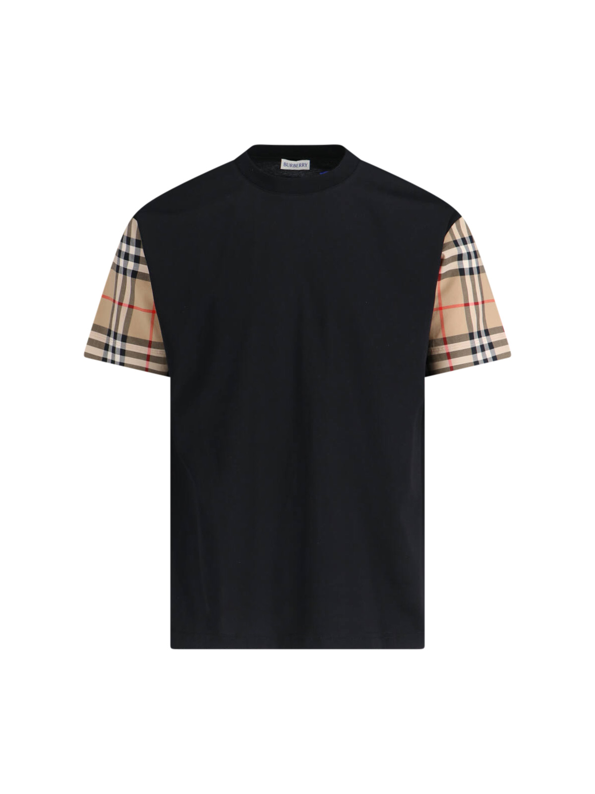 Burberry T-Shirts And Polos Black Cotton – Women
